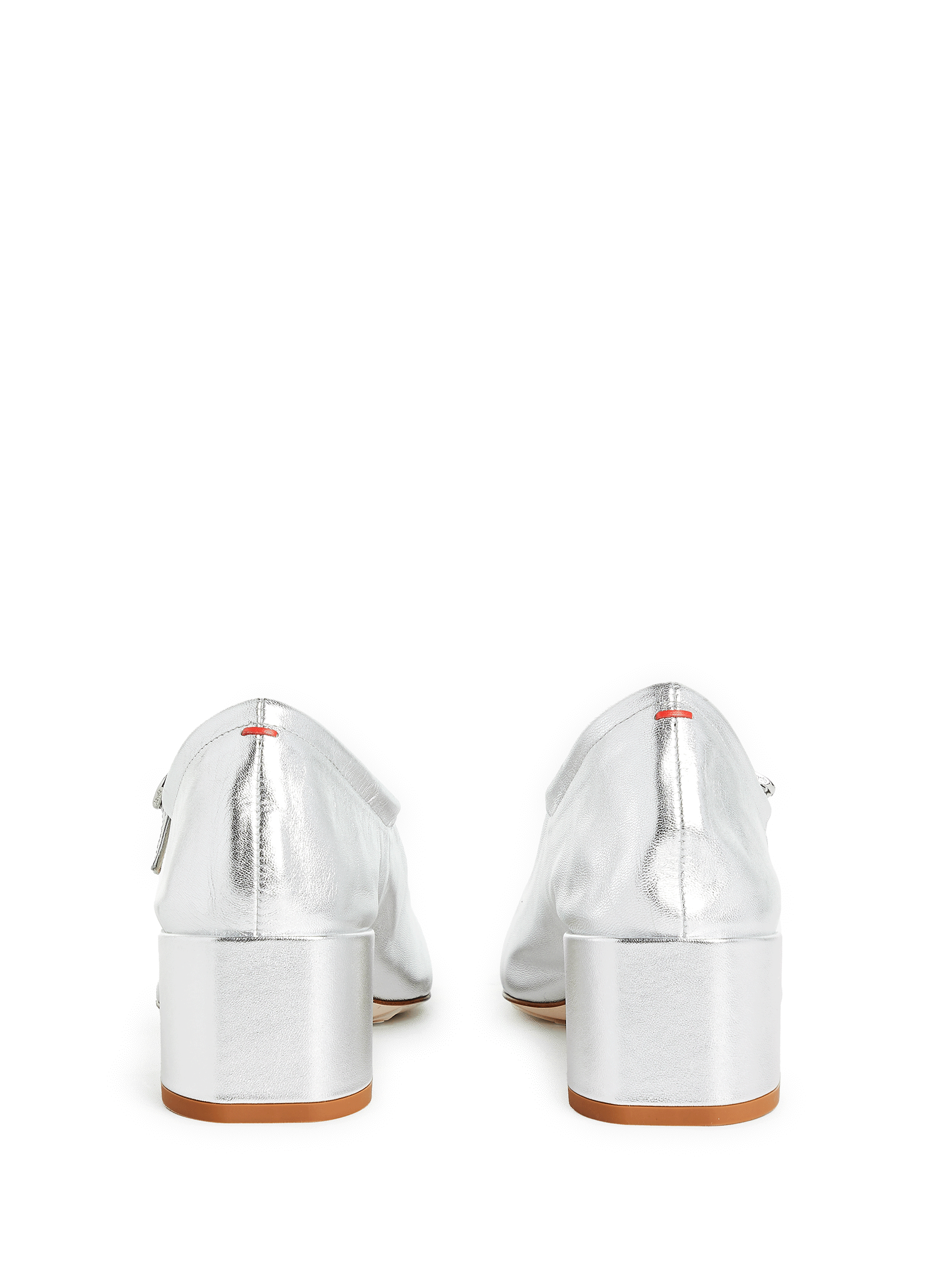 Babies en cuir  AEYDE Argent