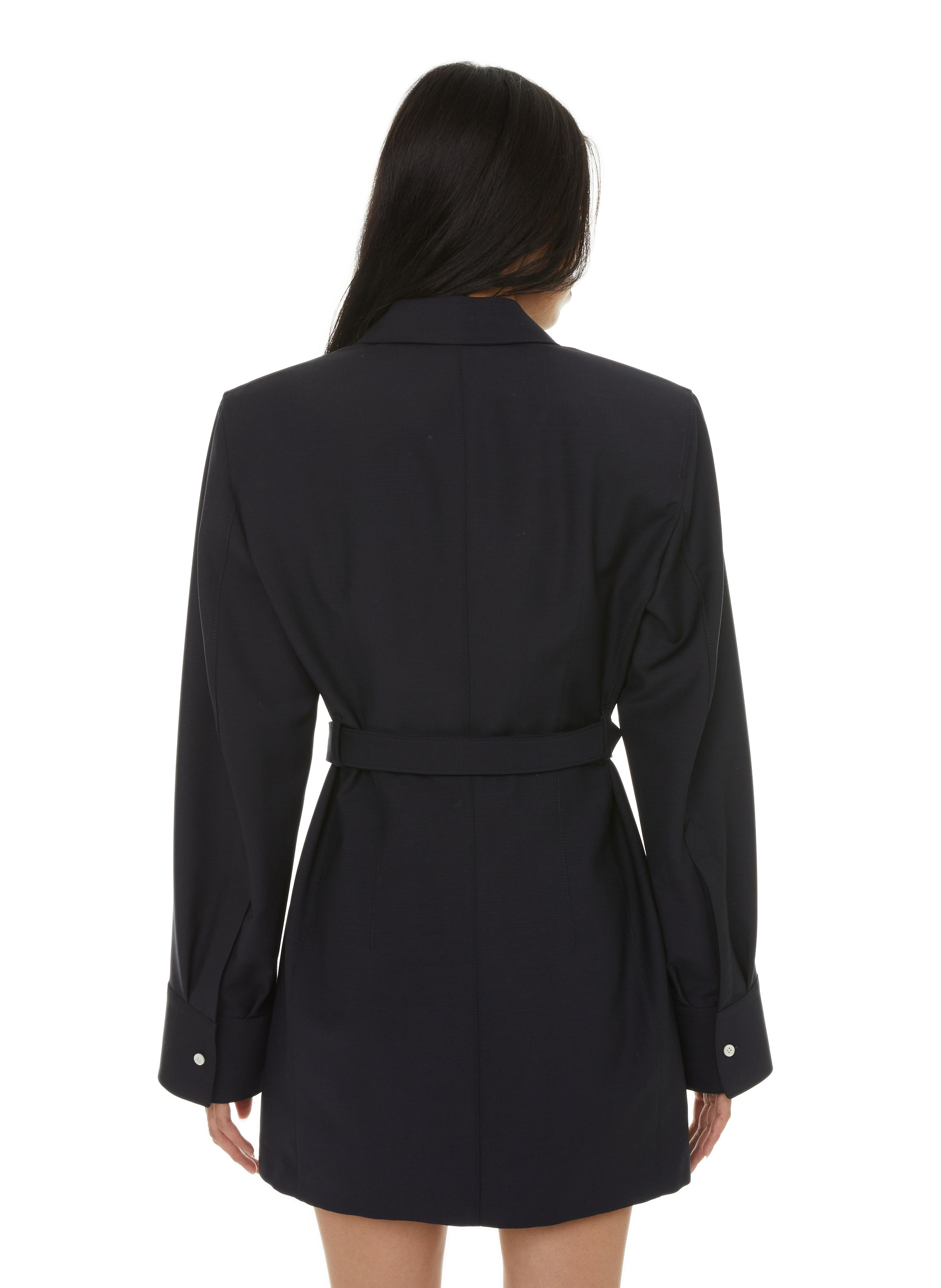 Tailored wool jacket PRADA Blue