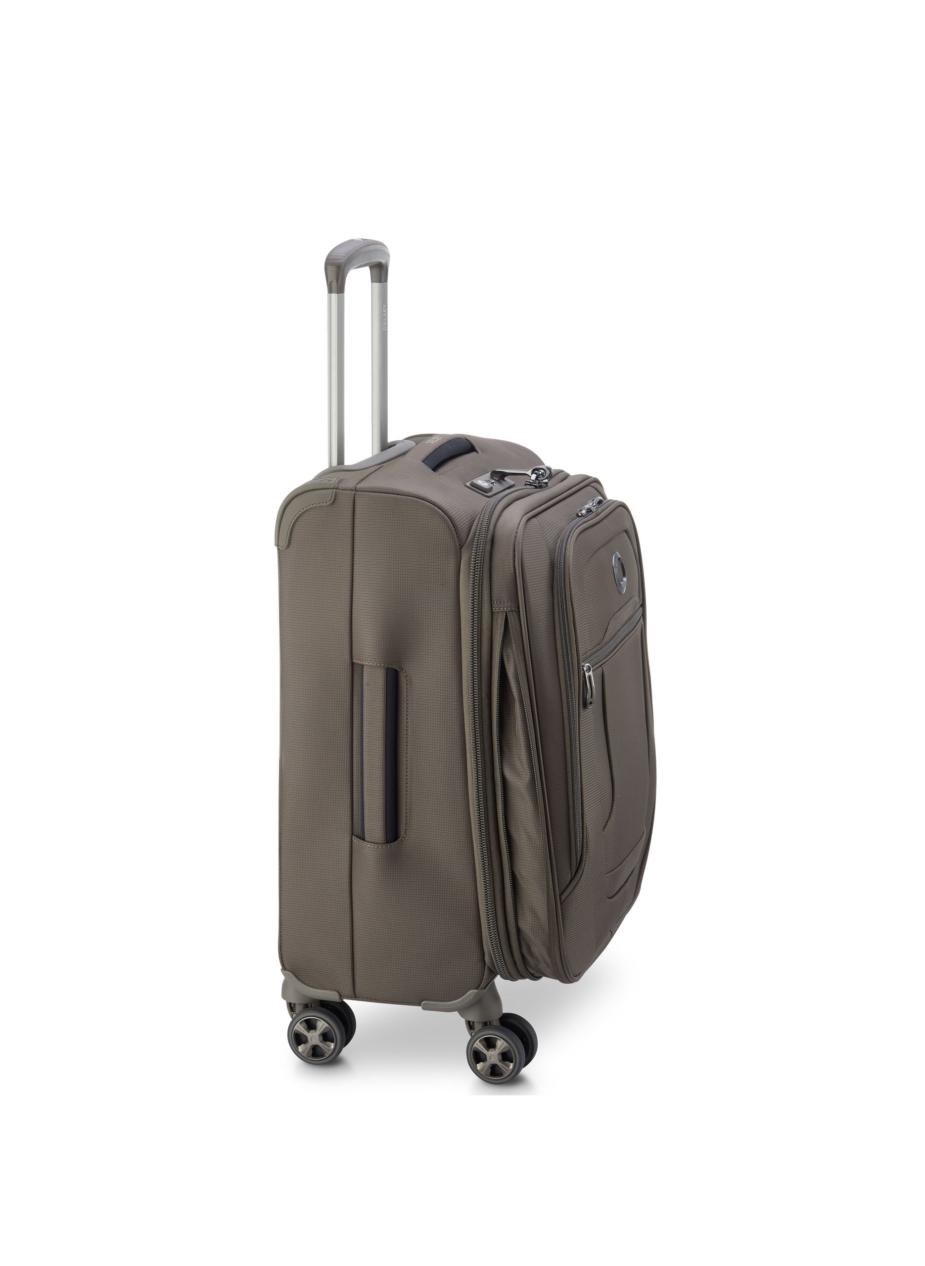 Valise cabine souple taille s - helium dlx DELSEY PARIS Marron