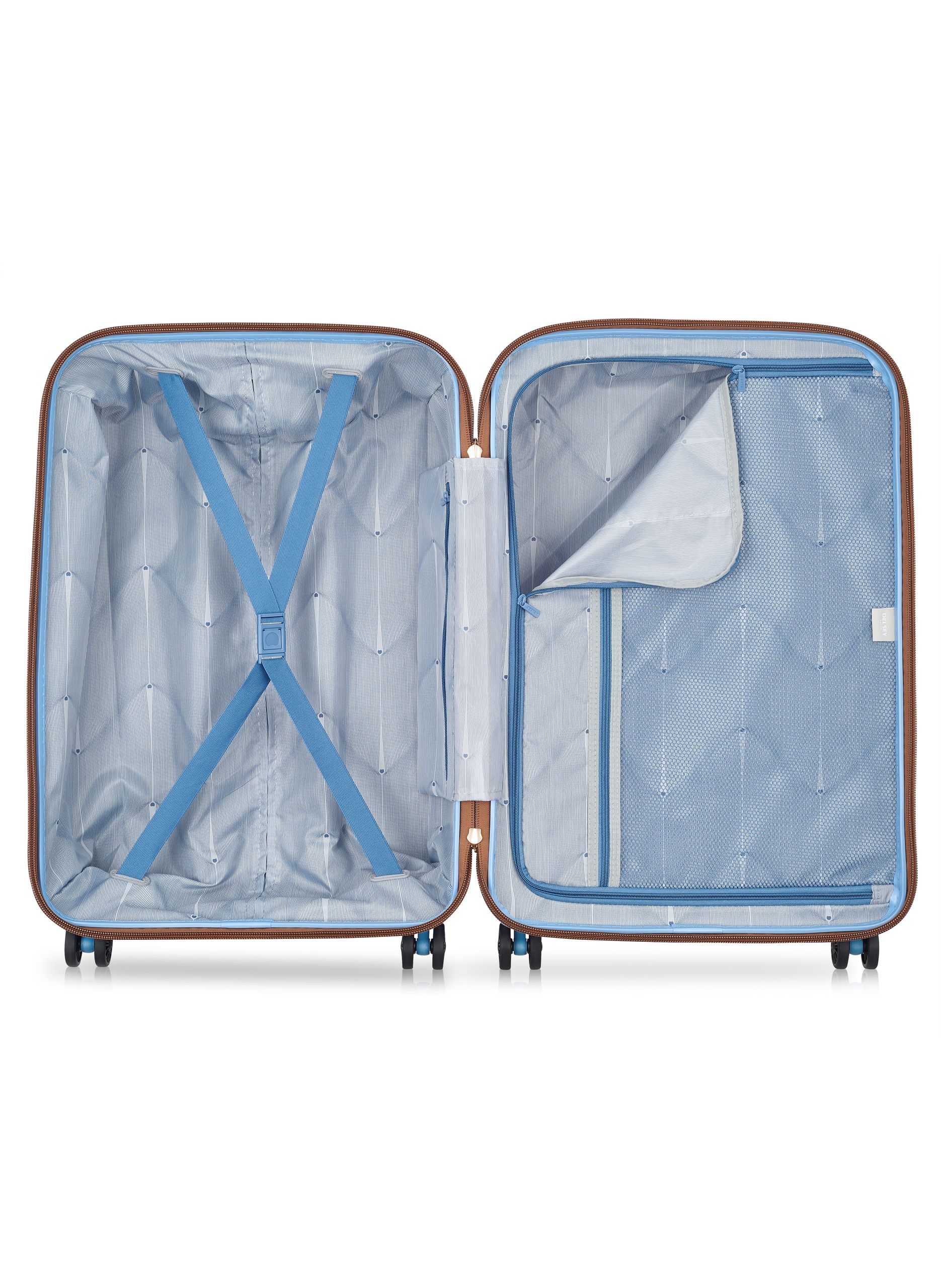 Valise soute rigide taille l - freestyle DELSEY PARIS Bleu