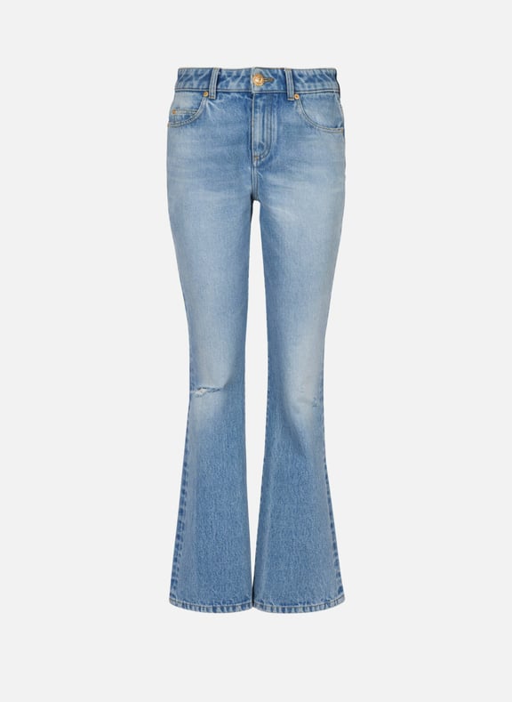 Jean flare en denim Bleu by BALMAIN BALMAIN Jean flare en denim Bleu