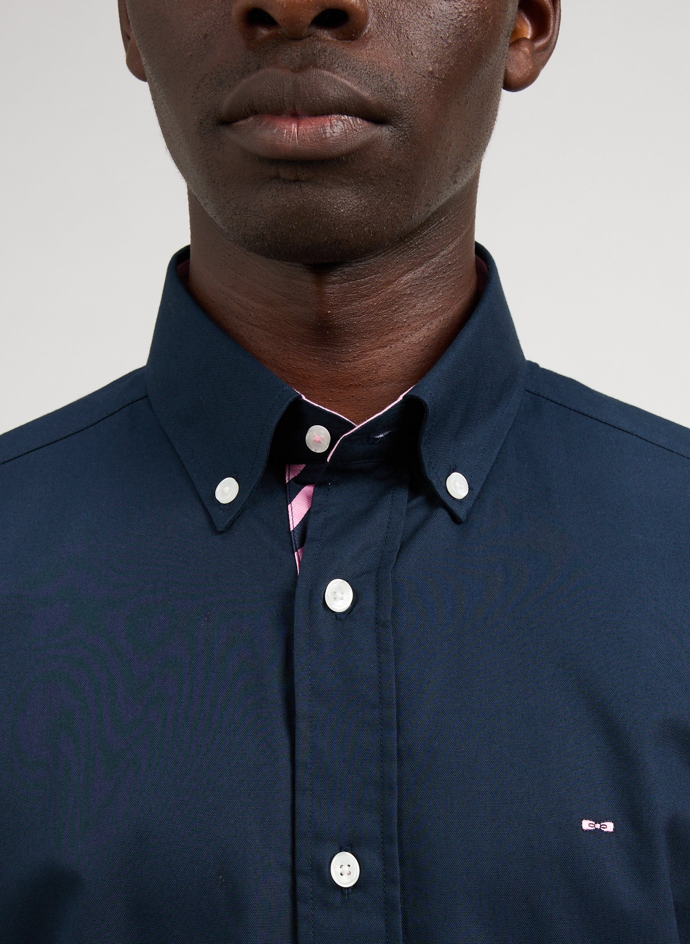 Chemise à motif à logo EDEN PARK Bleu