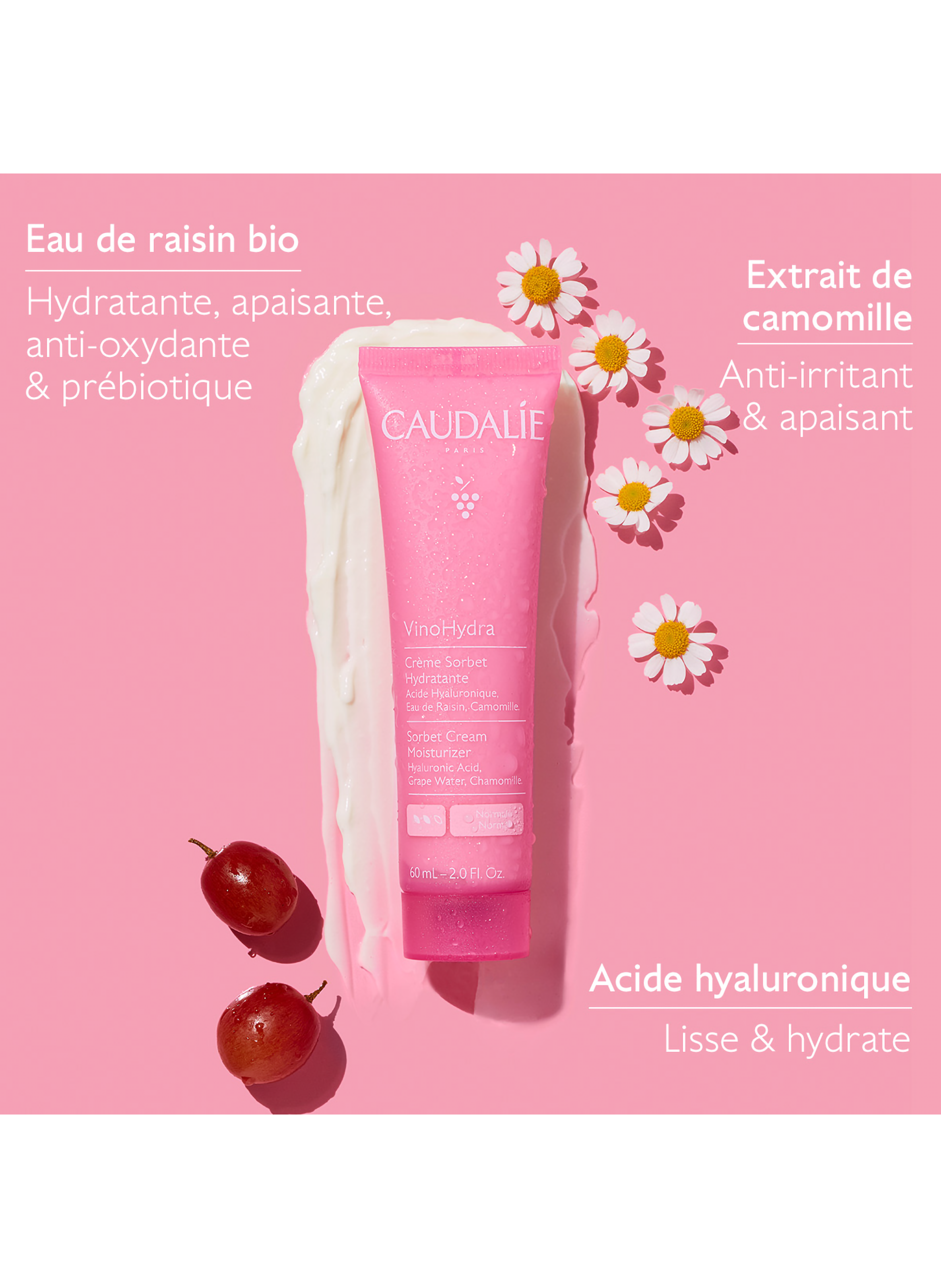 Vinohydra Moisturizing Sorbet Cream No color