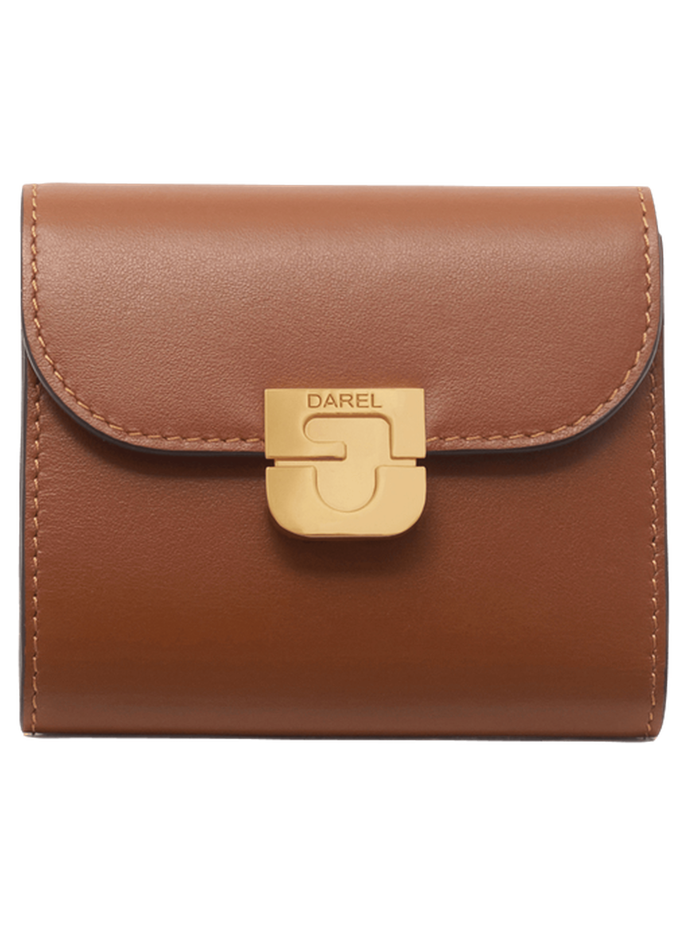 Petit portefeuille en cuir – mini wallet GERARD DAREL Marron