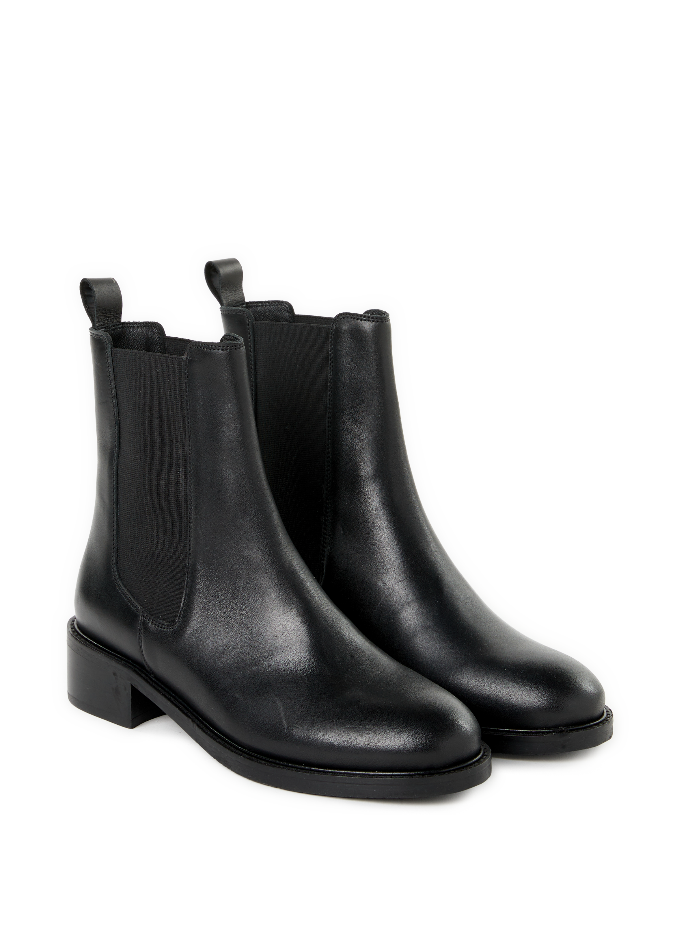 Bottines Chelsea Darcy en cuir suédé  SAISON 1865 Noir