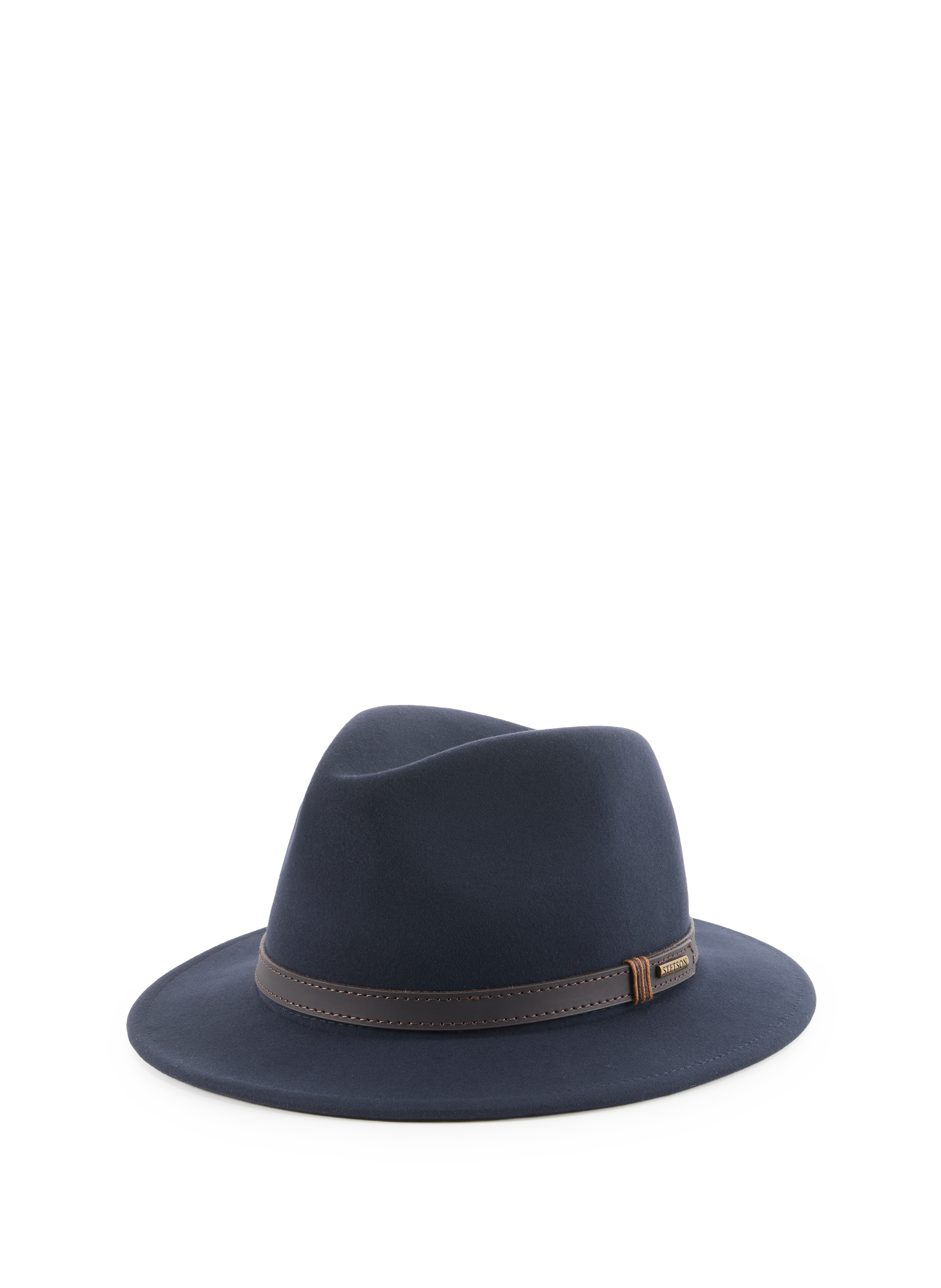 Wool Panama Hat STETSON Blue