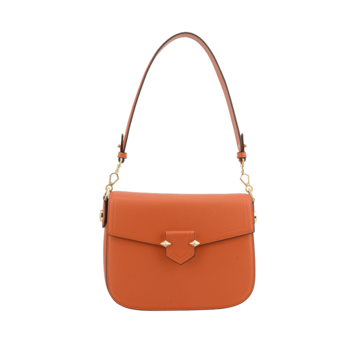 Sèvres - grand sac trotteur POURCHET Orange