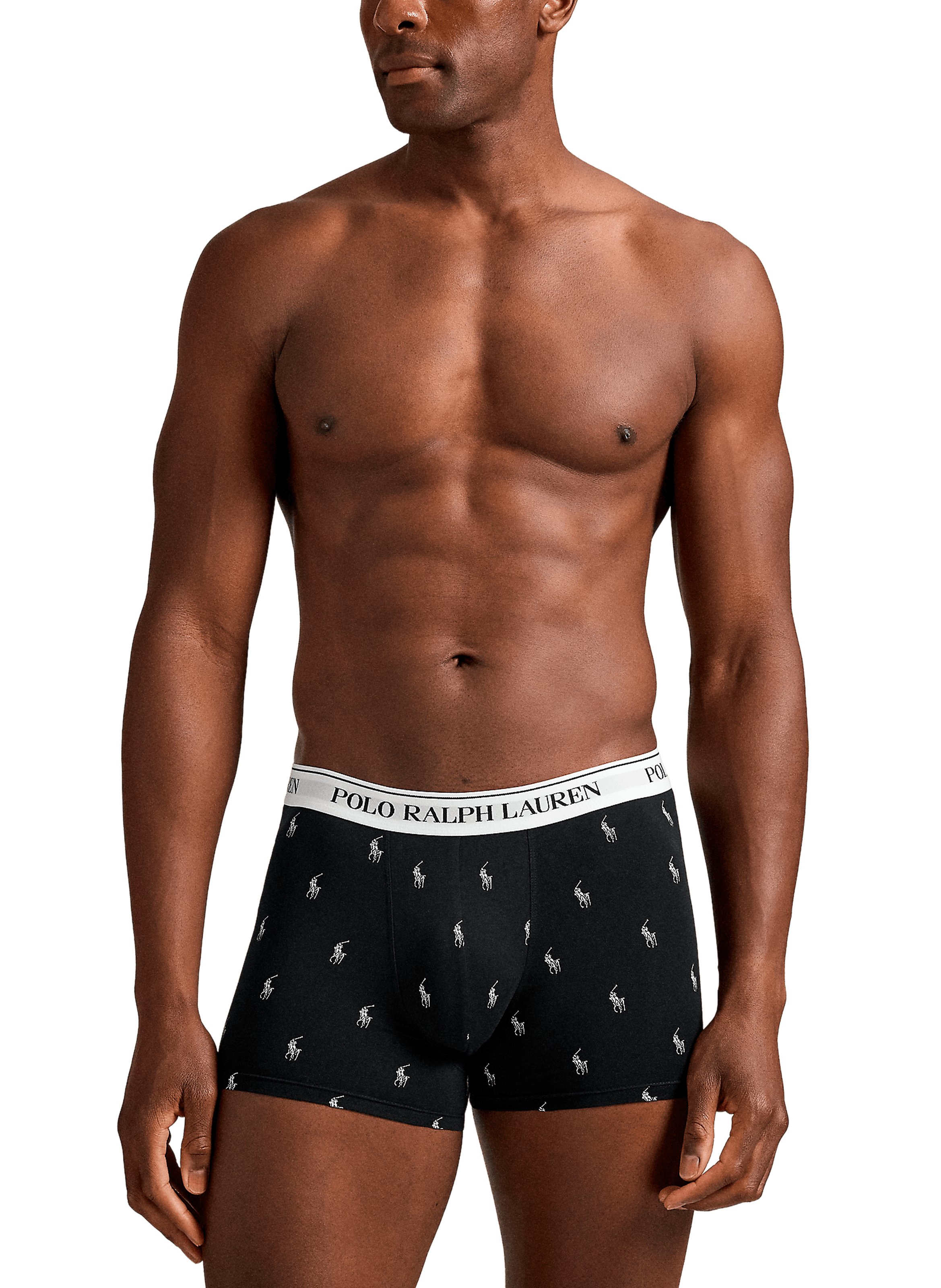  Pack of three cotton boxers POLO RALPH LAUREN Multicolour