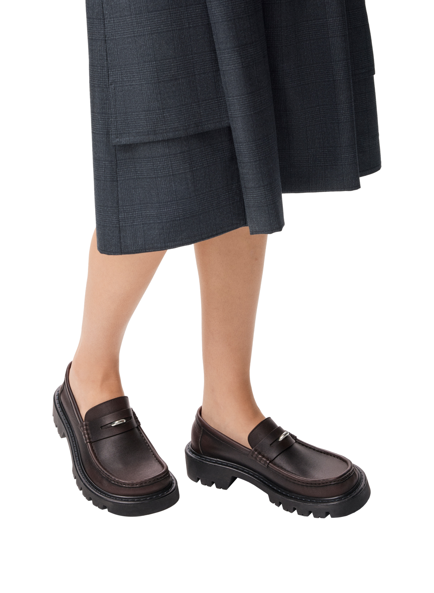 Loafer Sierra in calf leather LOEWE Brown