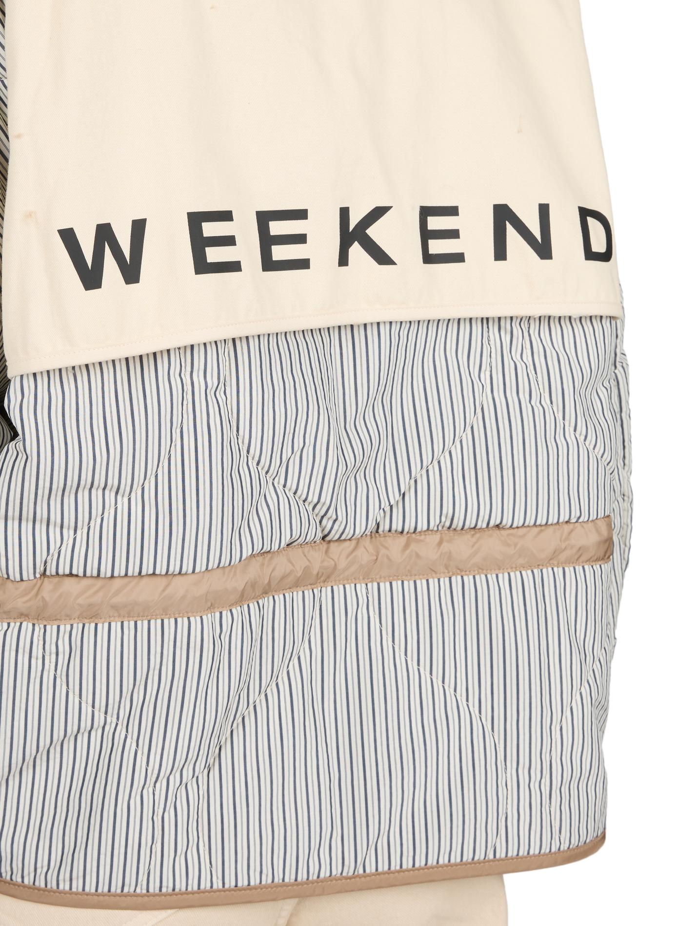 Veste réversible à col montant MAX MARA WEEK END Marron