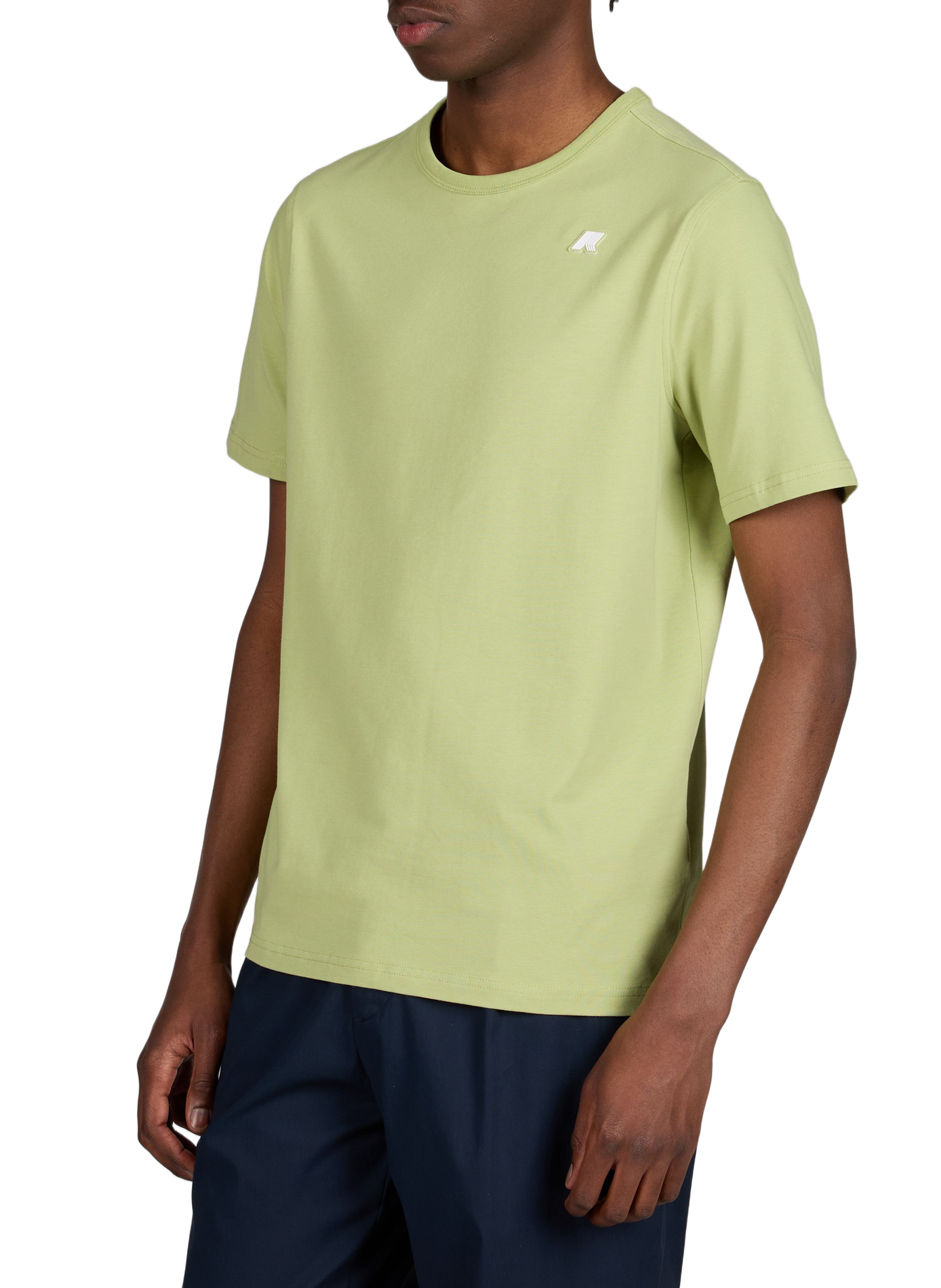 T-shirt en jersey de coton mélangé K-WAY Vert
