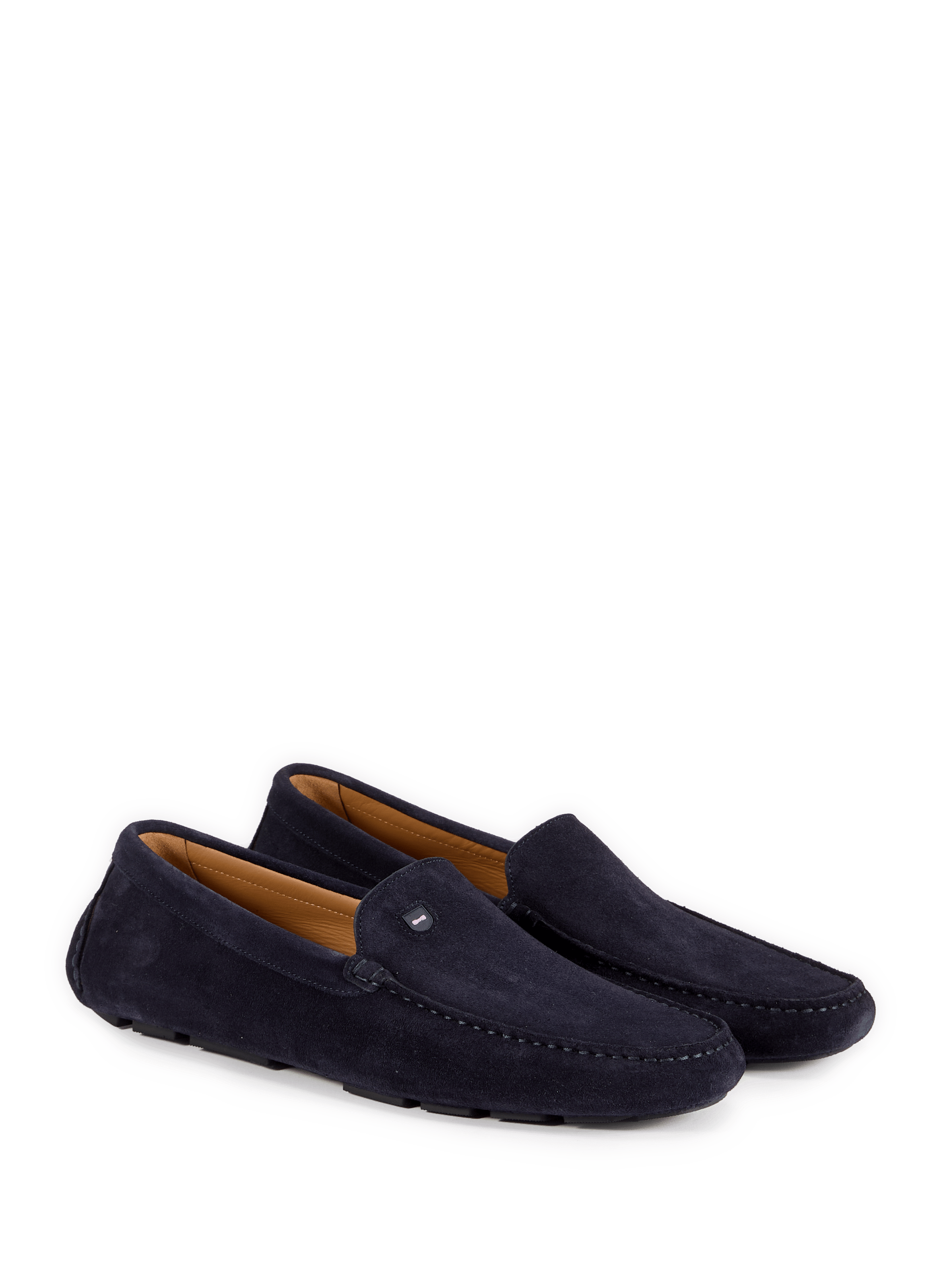Suede loafers EDEN PARK Blue