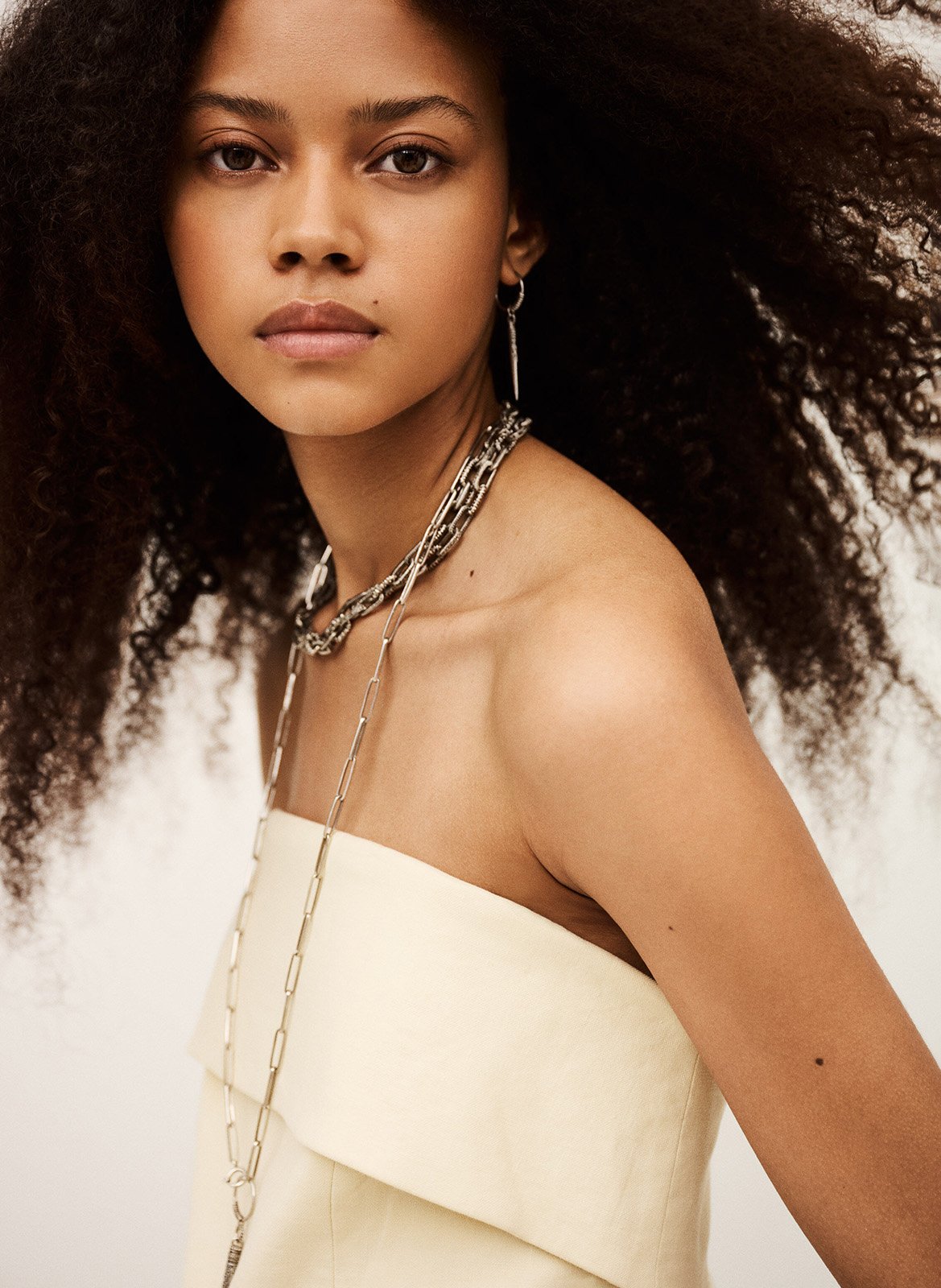 Combinaison en lin et en coton mélangés cenelia BA&SH Beige