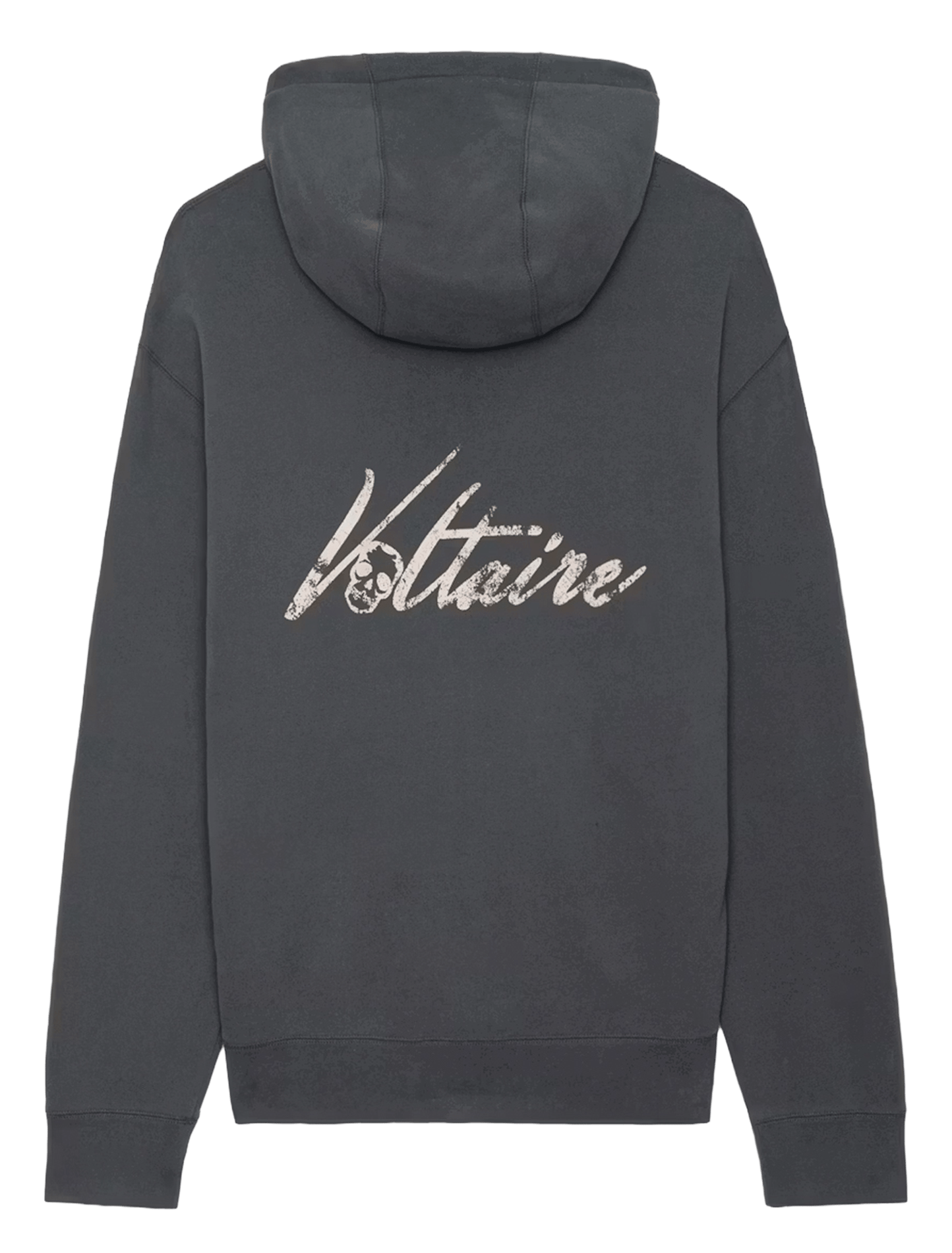 Sweat droit en coton mélangé sacha ZADIG&VOLTAIRE Gris