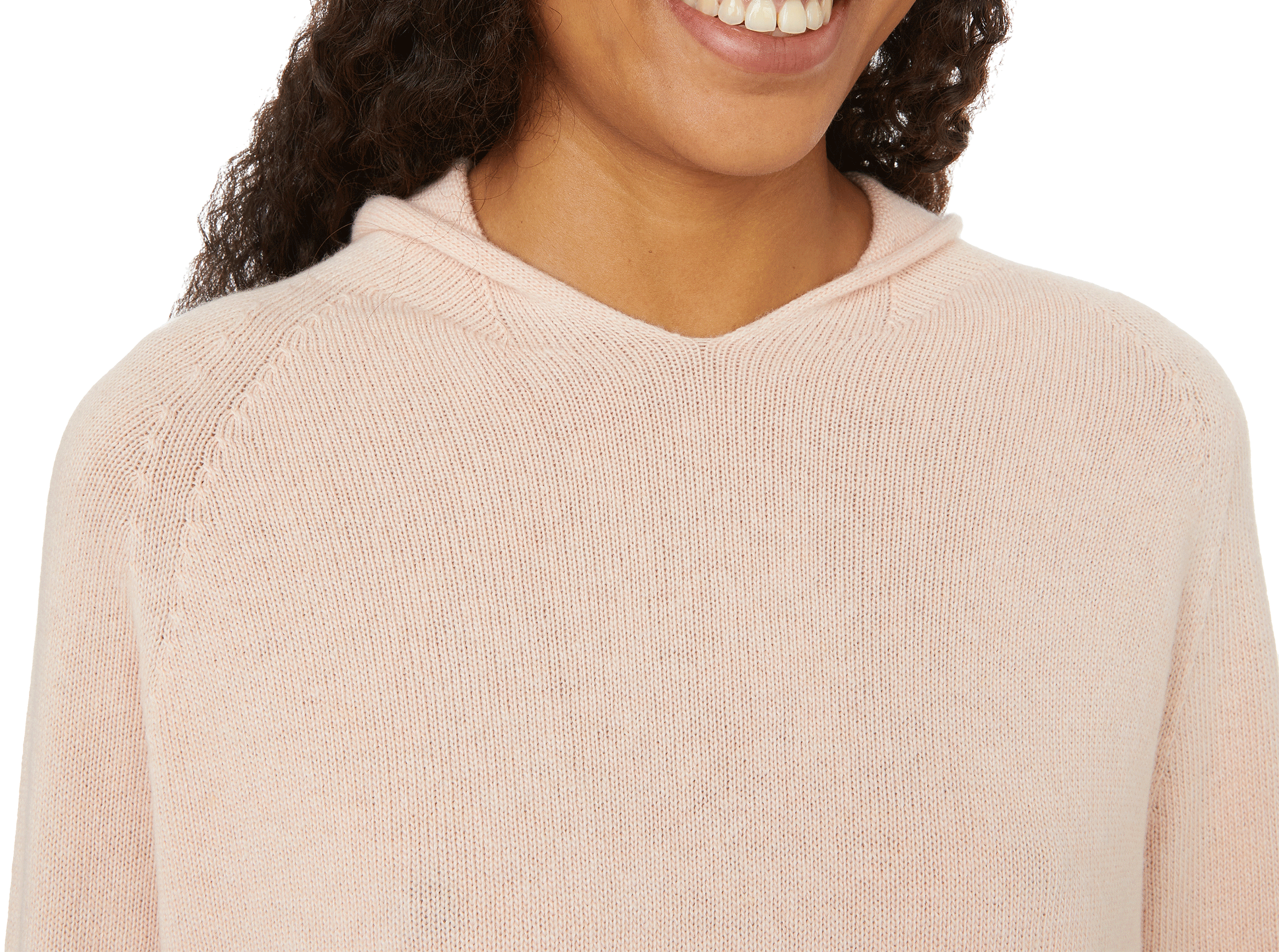 Bonnet en laine mélangée THE SOCIAL SUNDAY Rose