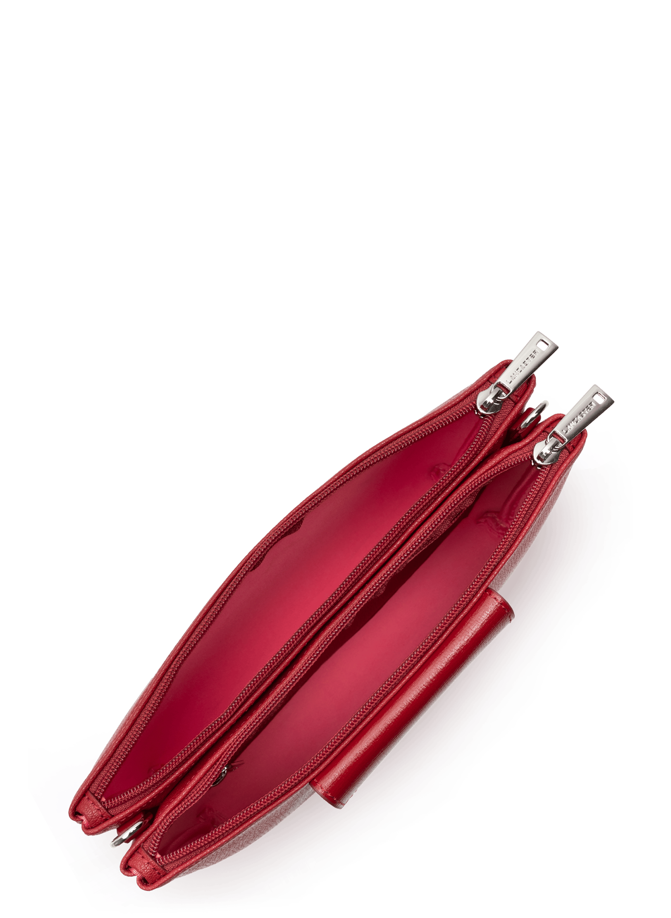 Double pochette - maya kba LANCASTER Rouge