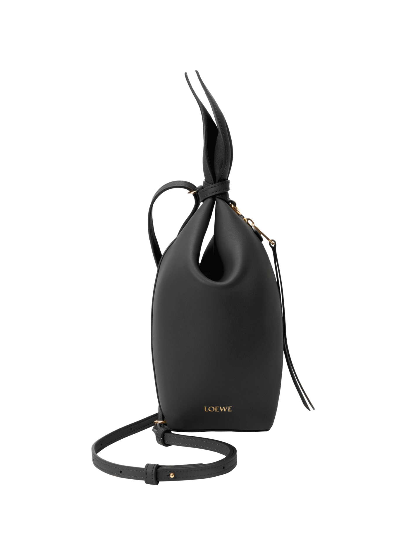 Small Scarf leather backpack LOEWE Black