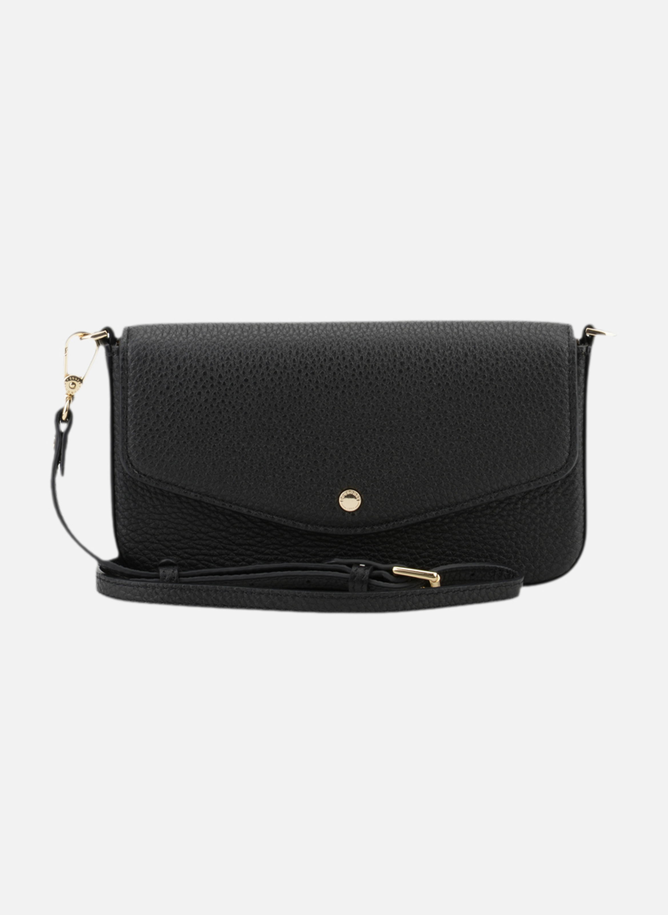 Club | bandoulière de sac en toile coton POURCHET Noir