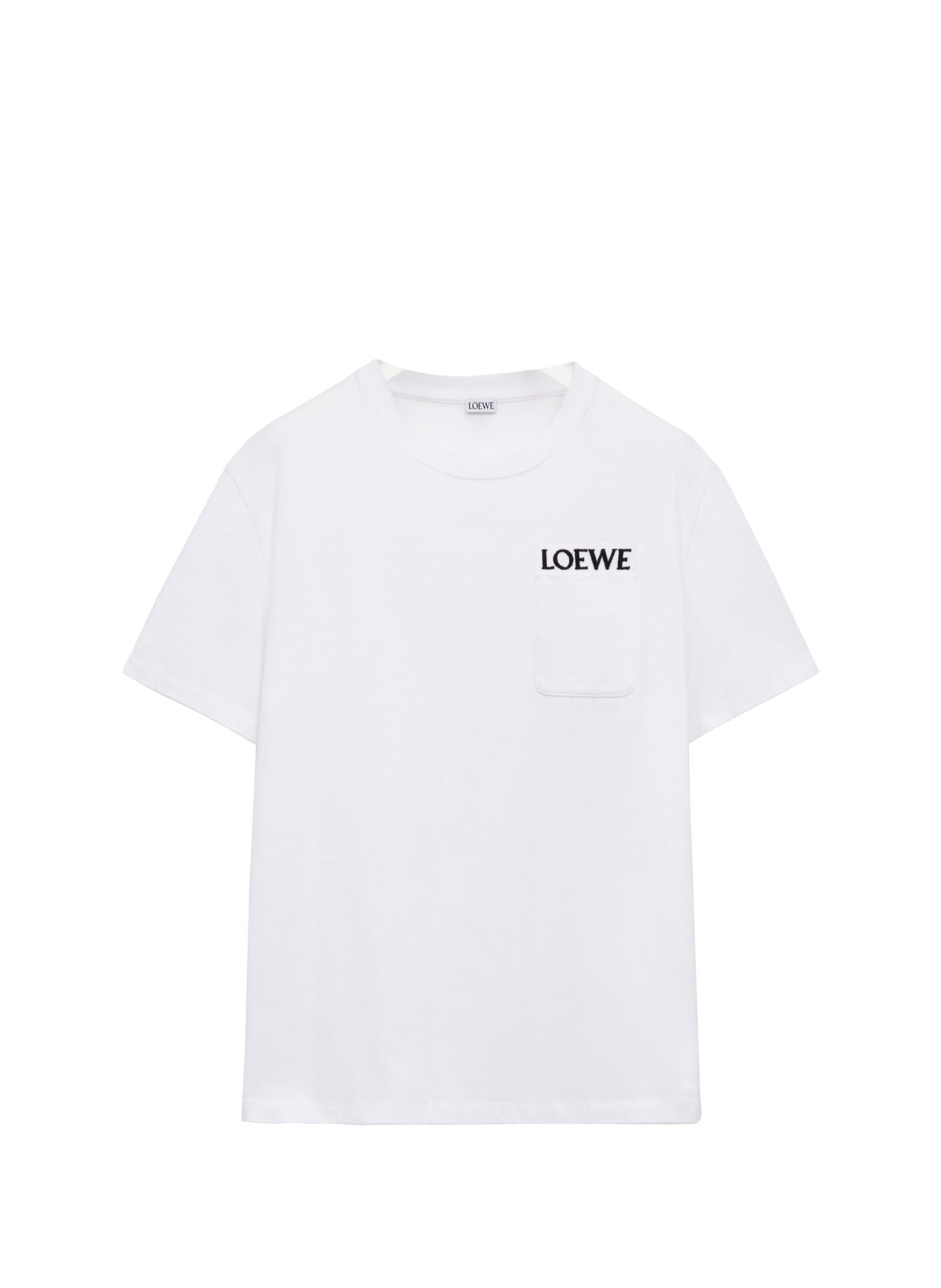 T-shirt décontracté en coton LOEWE Weiss