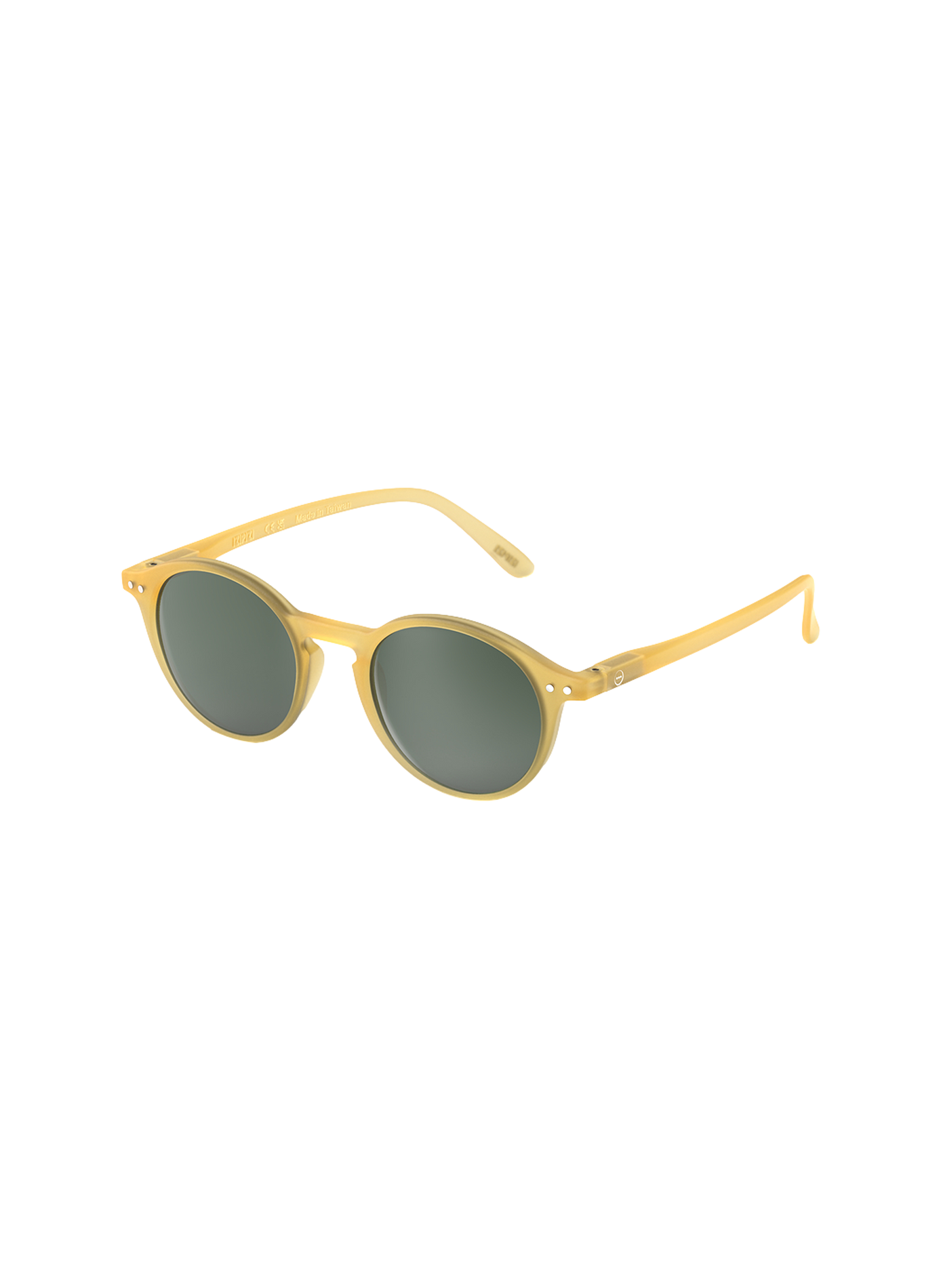 Round sunglasses IZIPIZI Yellow
