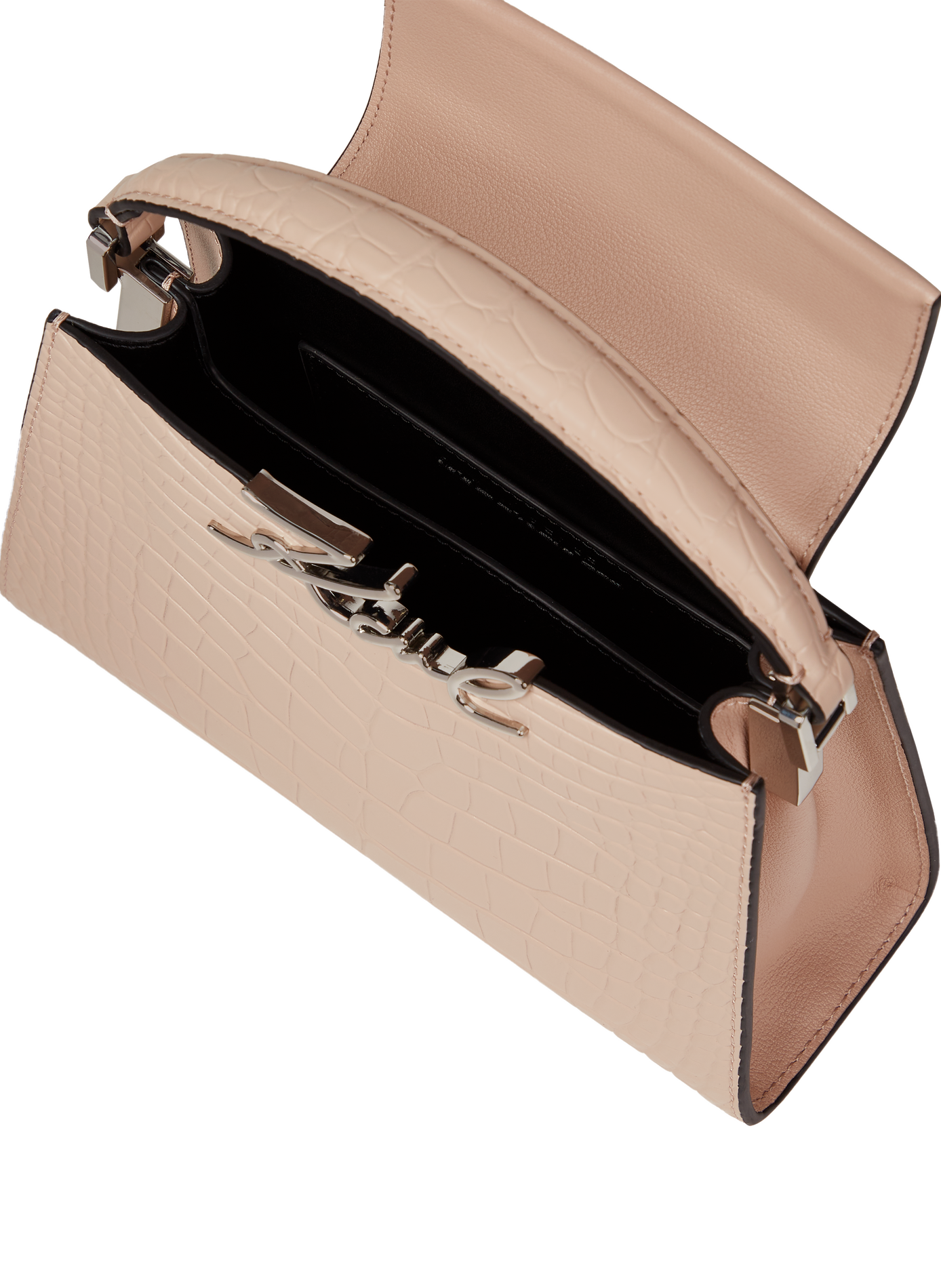 Shoulder bag K/Signature mini KARL LAGERFELD Pink