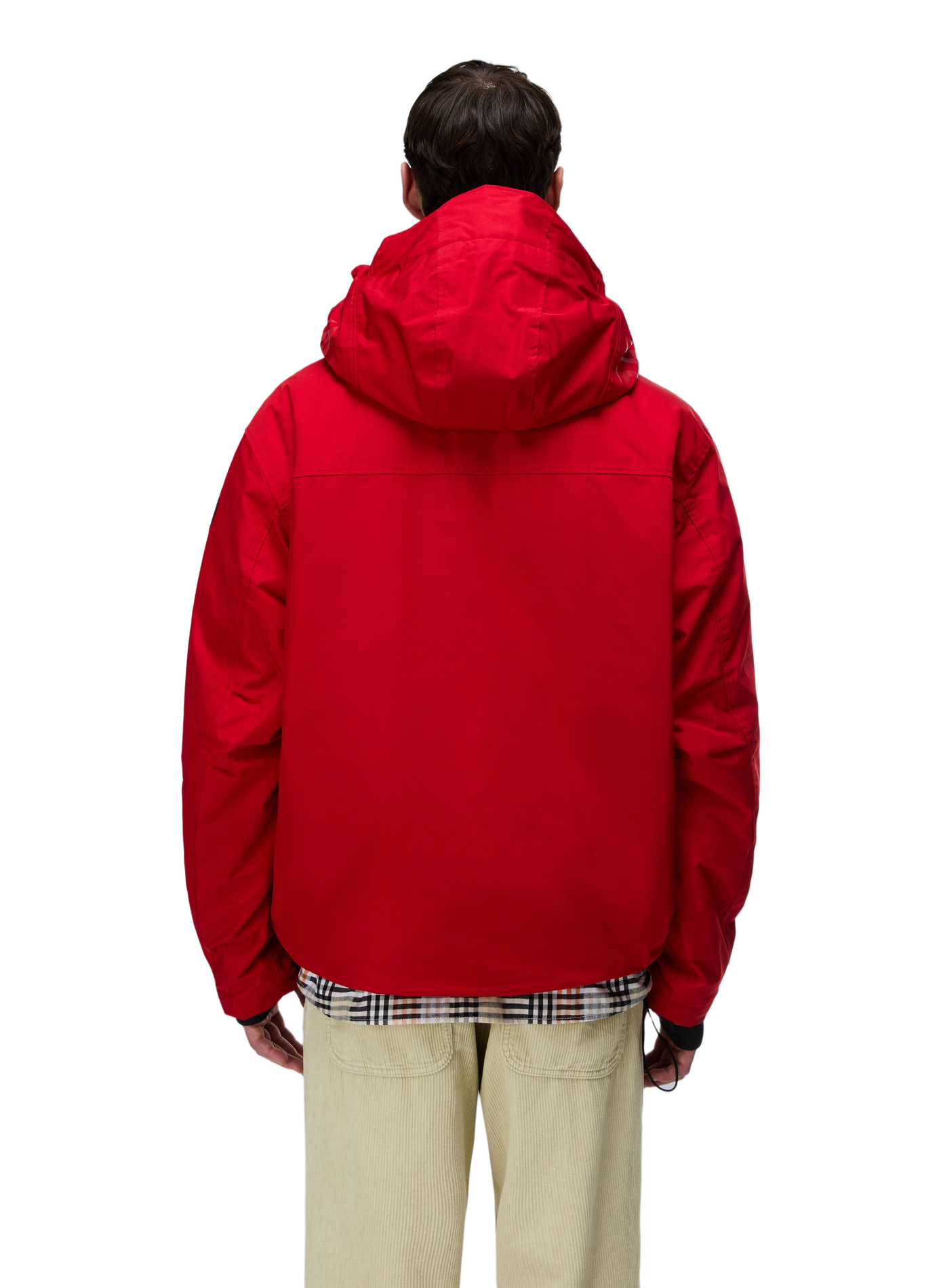 Kapuzenjacke mit Reißverschlusskragen NAPAPIJRI Rot