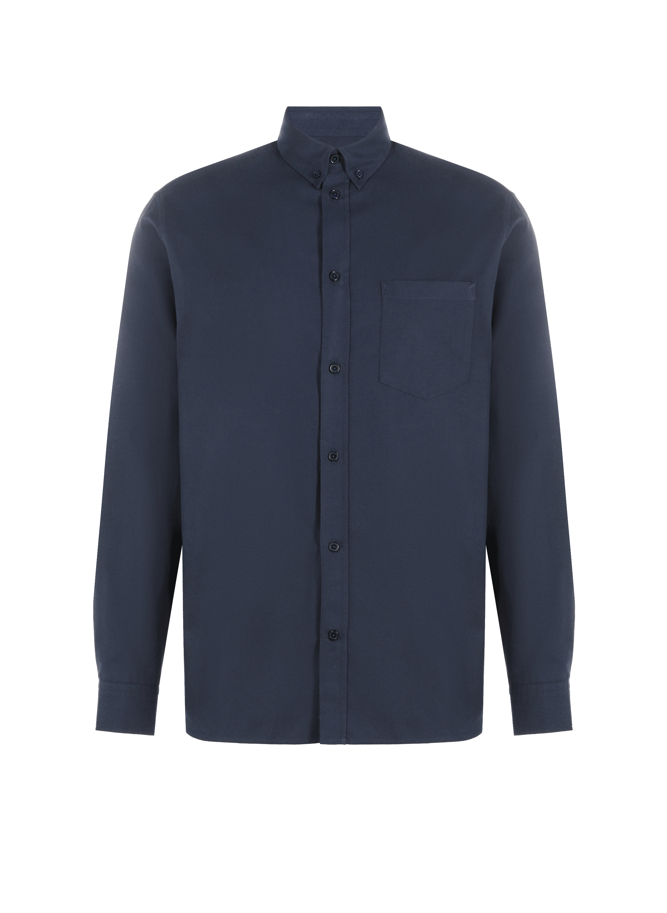 SAISON 1865 Cotton flannel shirt Blue