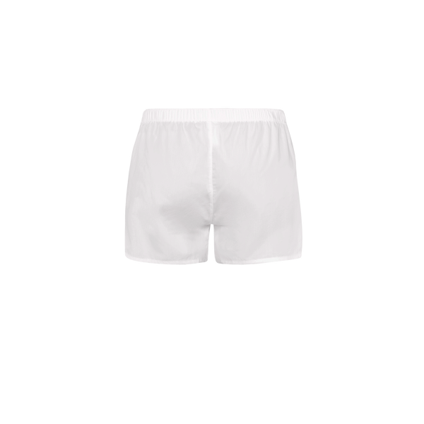 Hanro Cotton Boxer Shorts In White