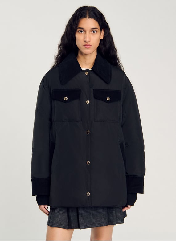 DOUDOUNE AMPLE SANDRO pour FEMME Printemps