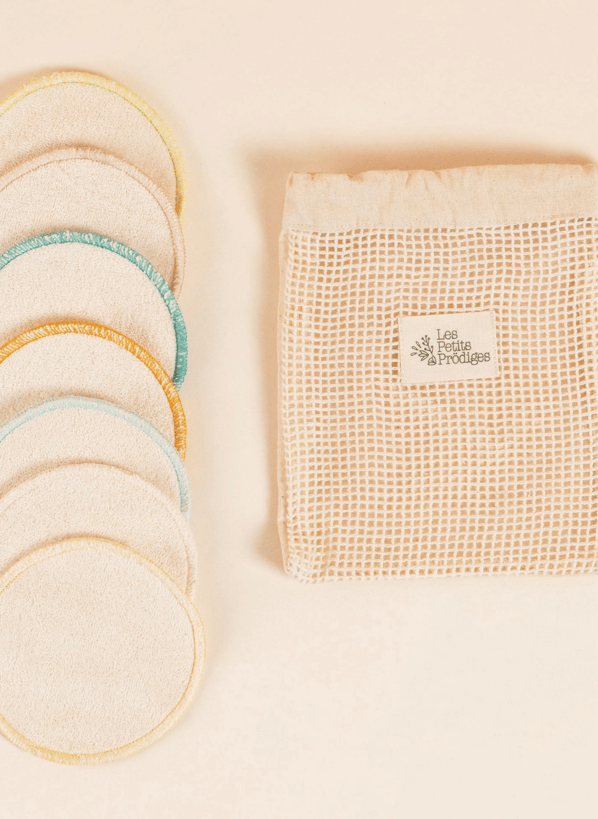 Cotons Lavables et réutilisables LES PETITS PRODIGES No color