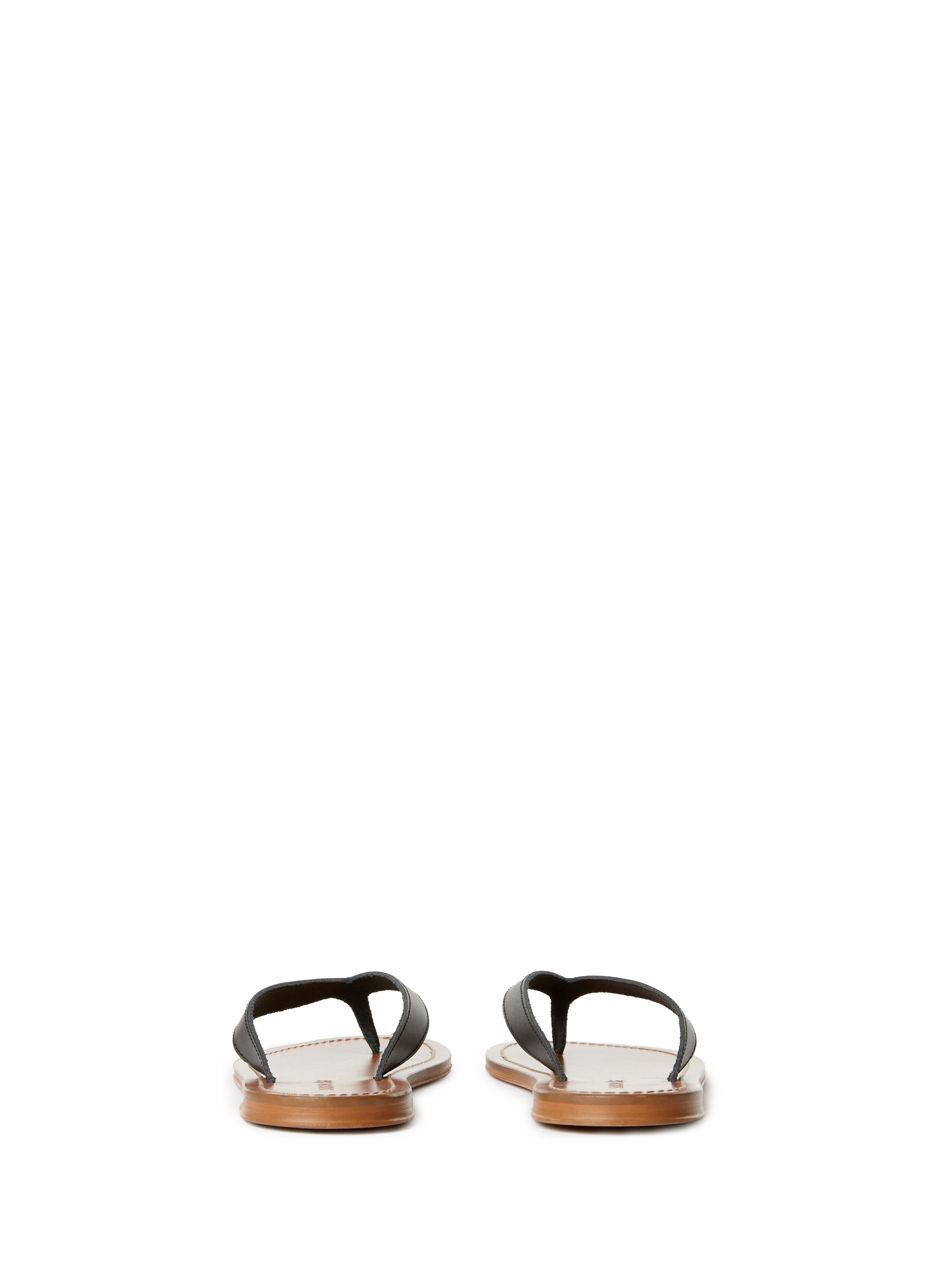 Leather sandals SAISON 1865 Black