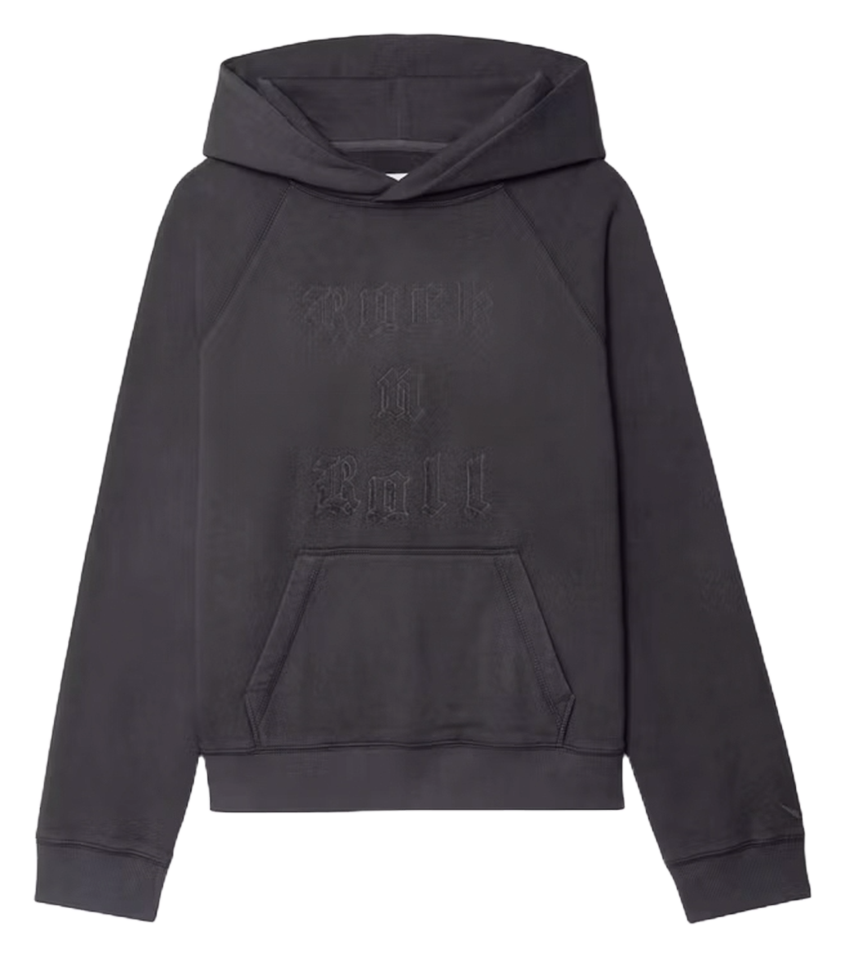 Sweat à capuche en coton georgy ZADIG&VOLTAIRE Gris