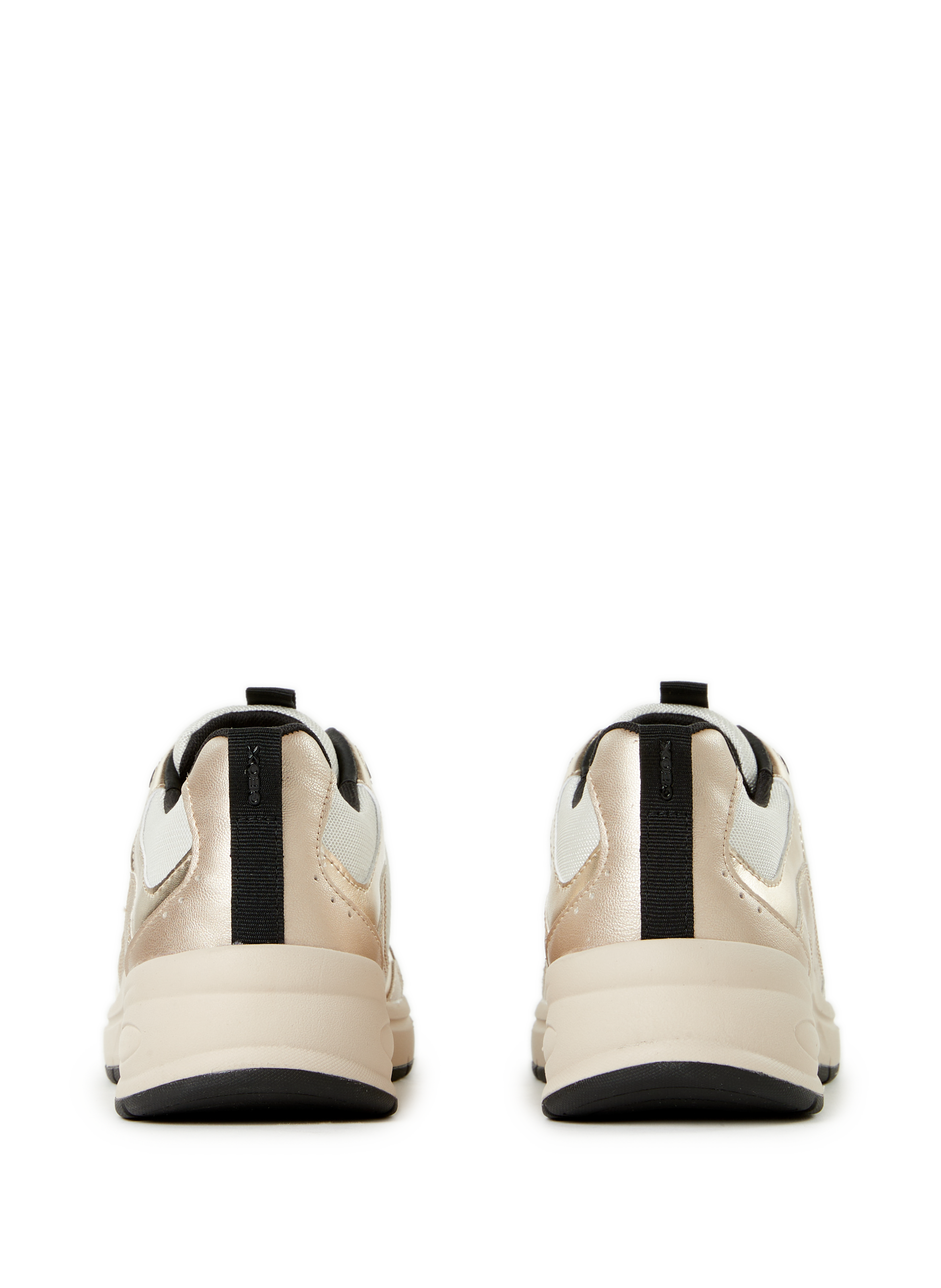 Baskets Zarvia e cuir mélangé GEOX Multicolore