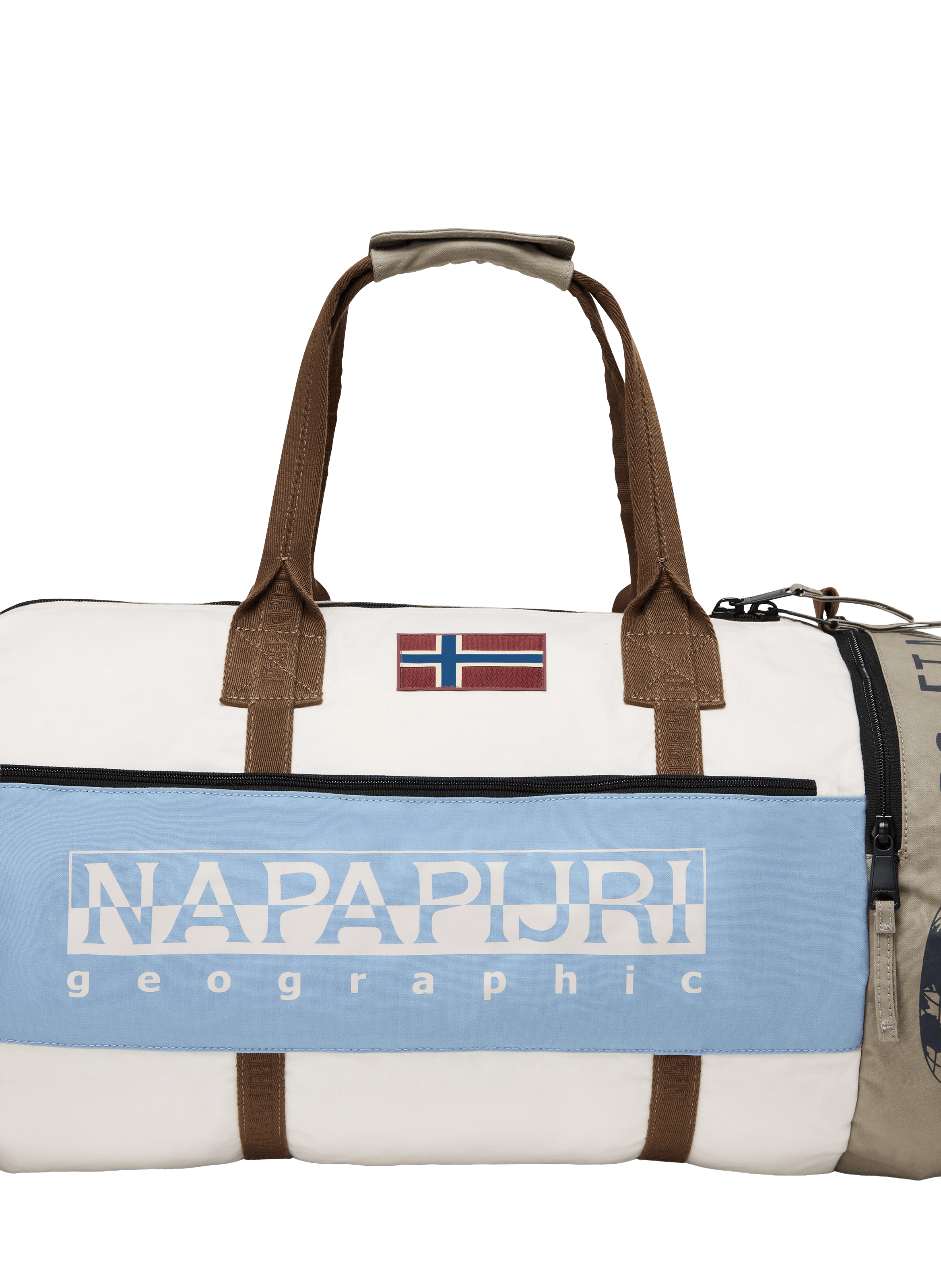 Sac de voyage en coton NAPAPIJRI Multicolore