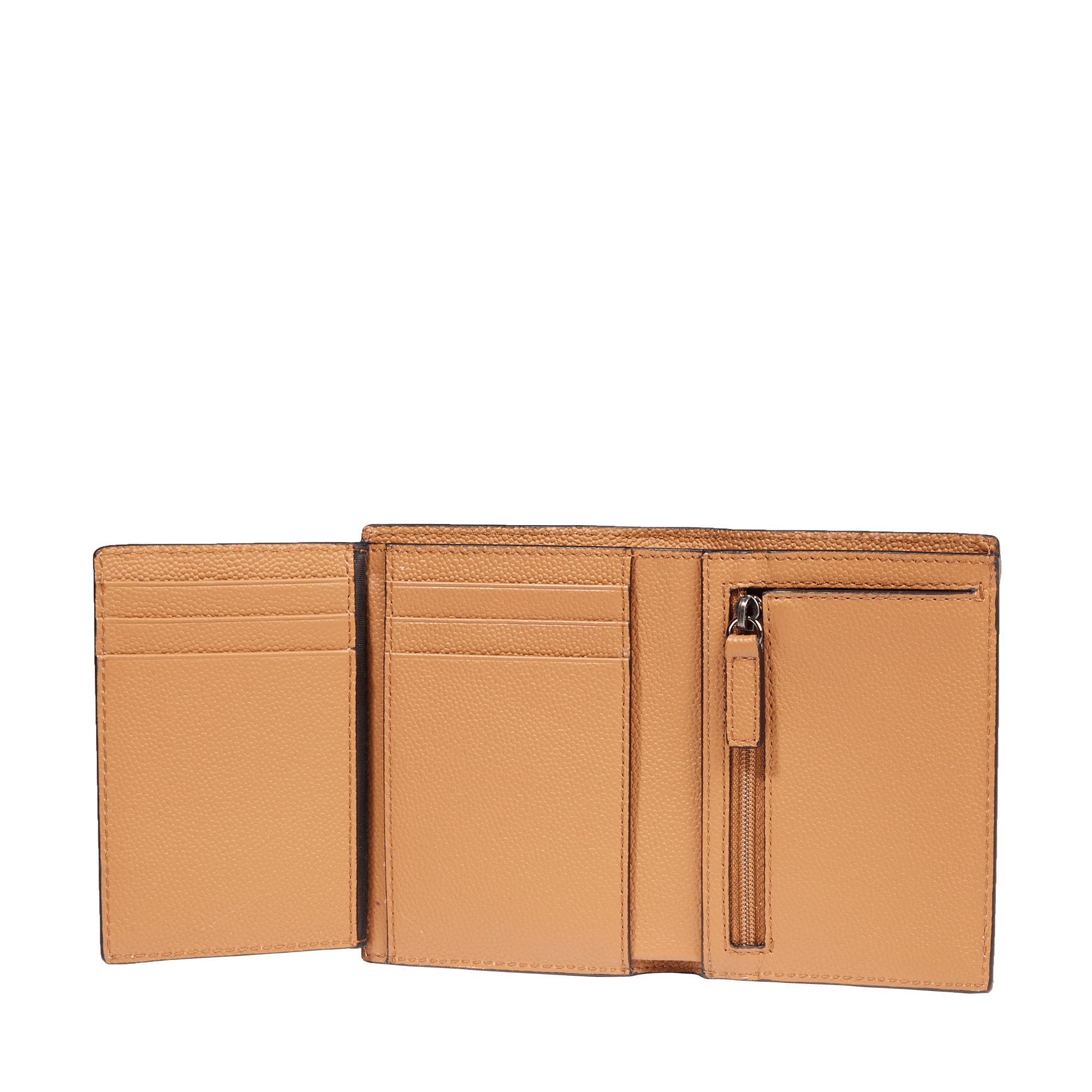 Portefeuille européen charlie de lancel en cuir LANCEL Marron