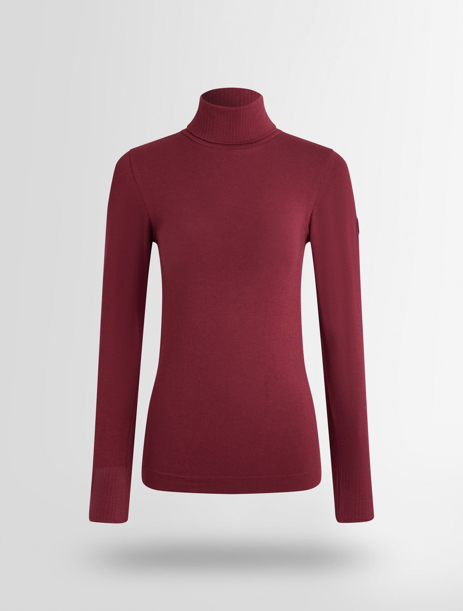 Sous pull alisier col montant coupe regular FUSALP Rouge