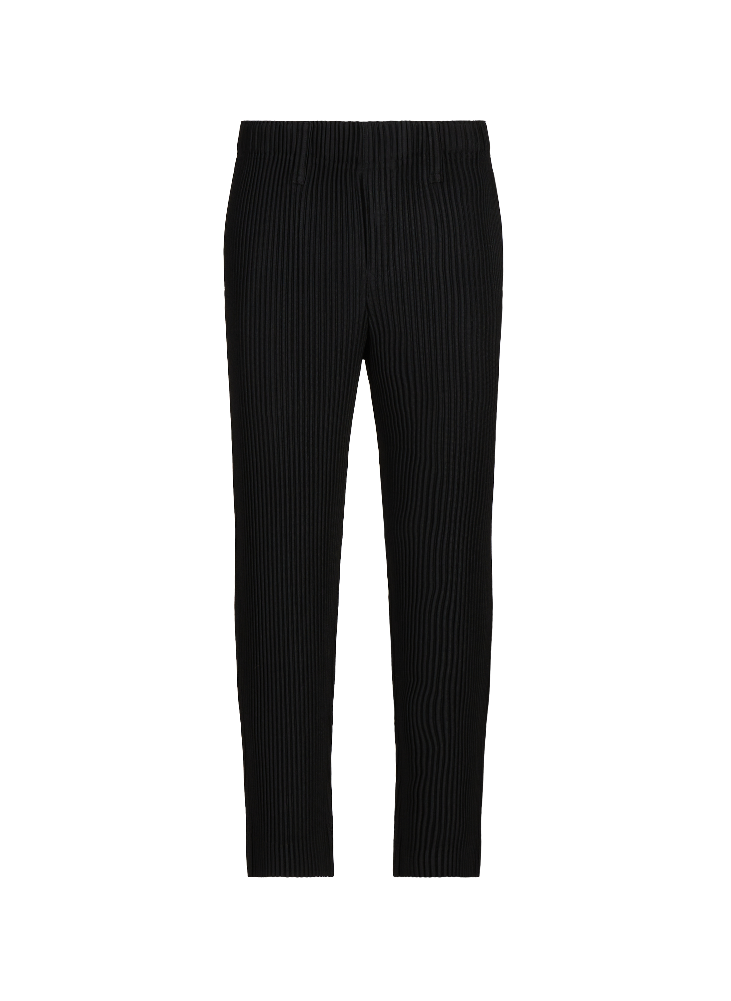 HOMME PLISSE ISSEY MIYAKE Pantalon droit plissé Noir