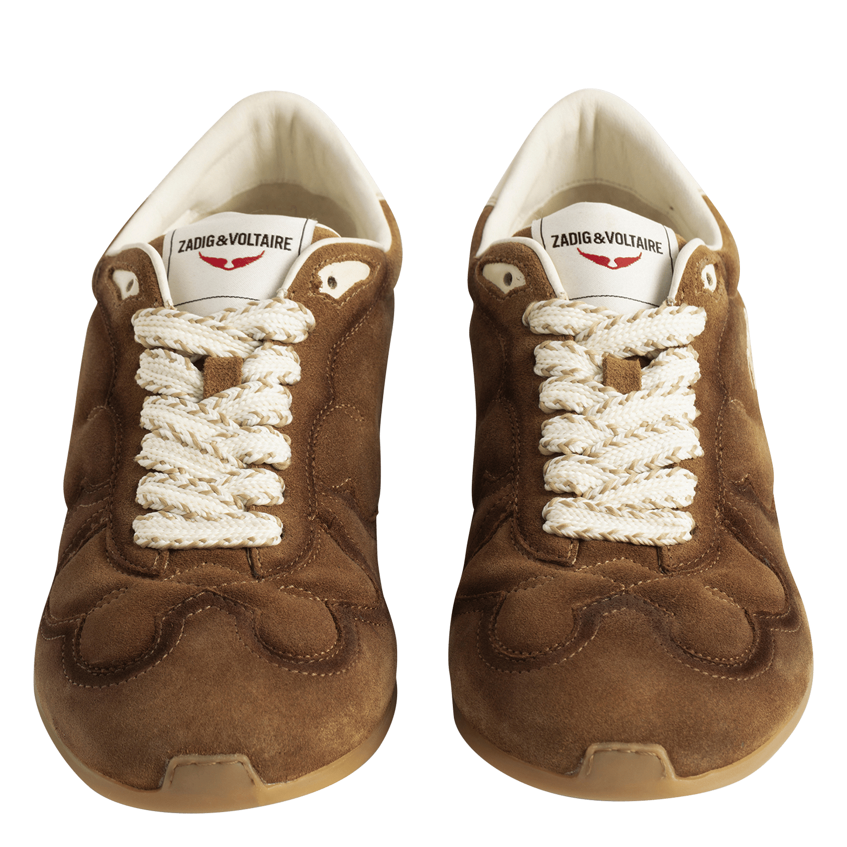 Baskets basses en cuir zv dance ZADIG&VOLTAIRE Marron