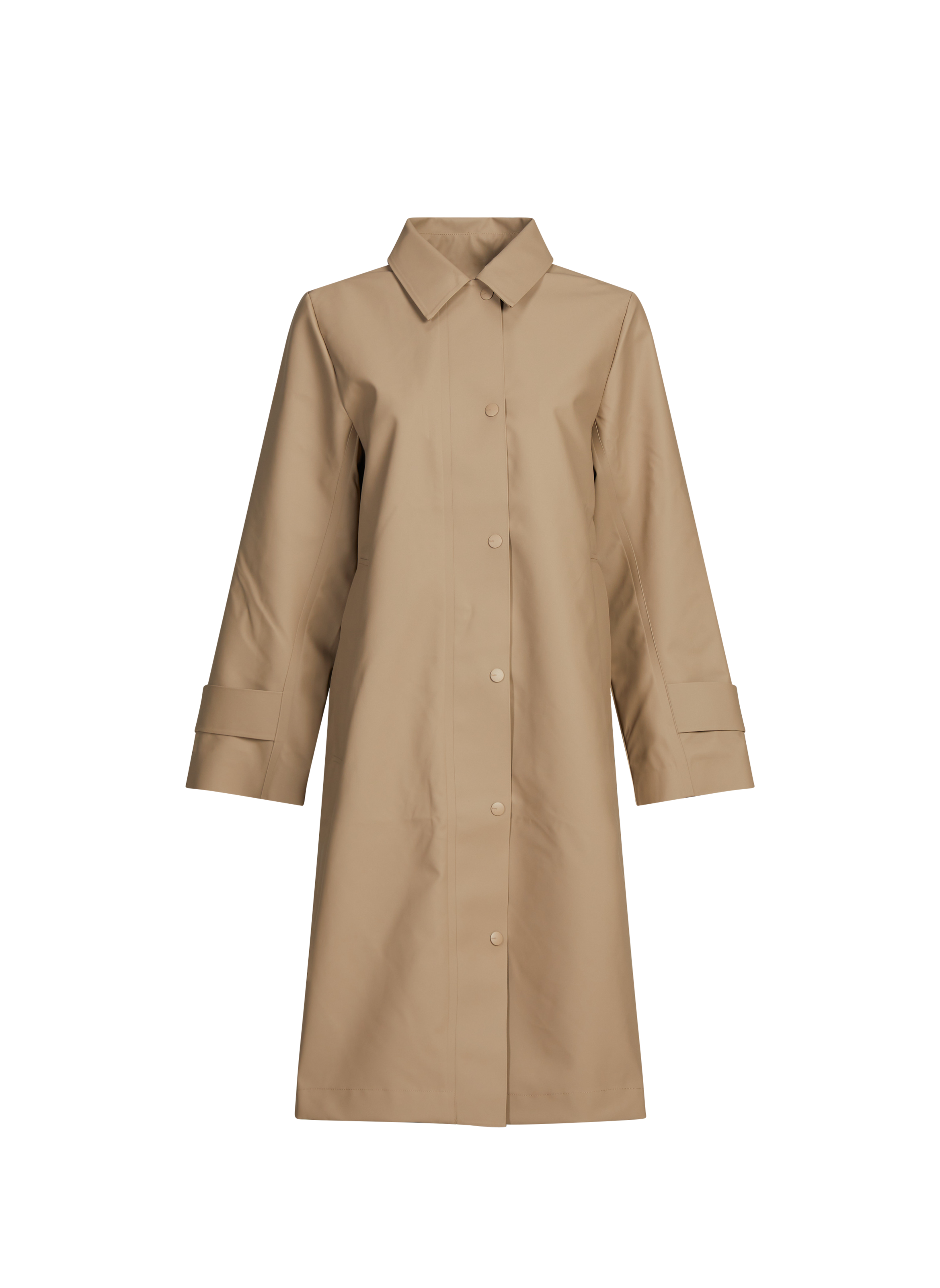 RAINS Long jacket Beige