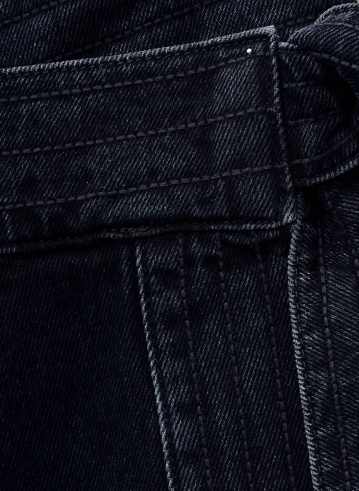 Jupe longue en coton timy BA&SH Bleu