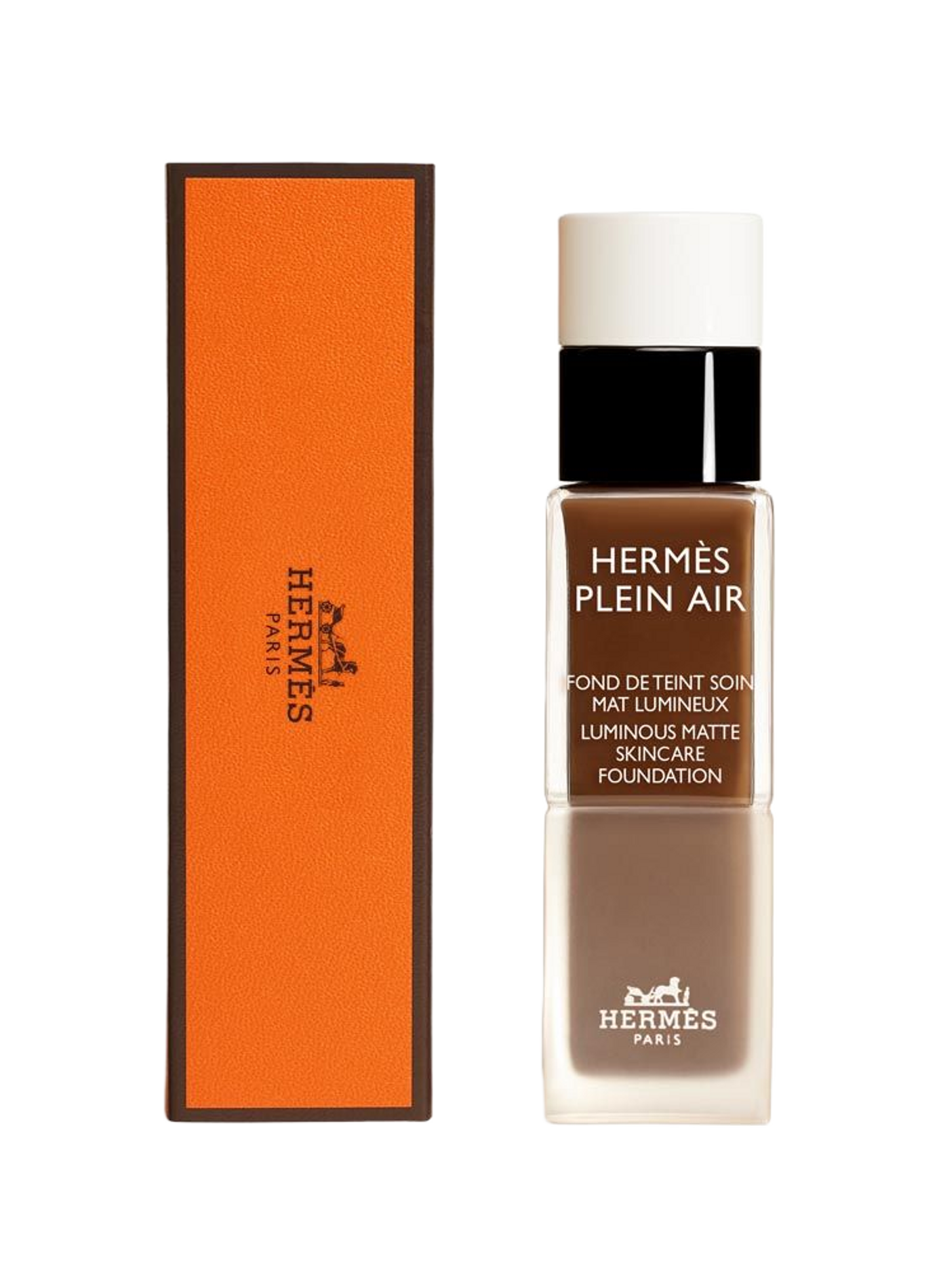 Hermès Plein Air - Matte luminous foundation care HERMÈS Cacao