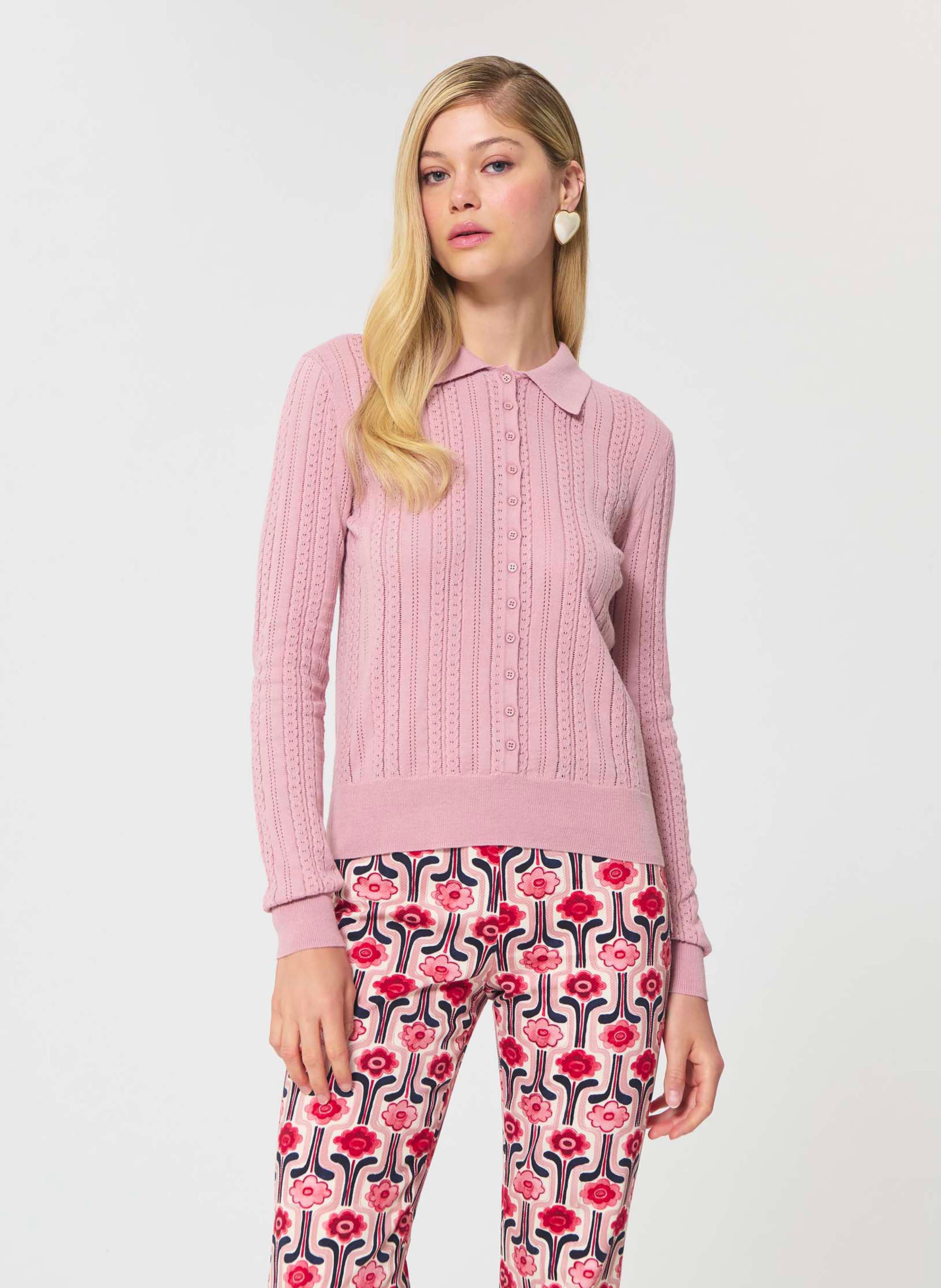 Pull paco TARA JARMON Rose