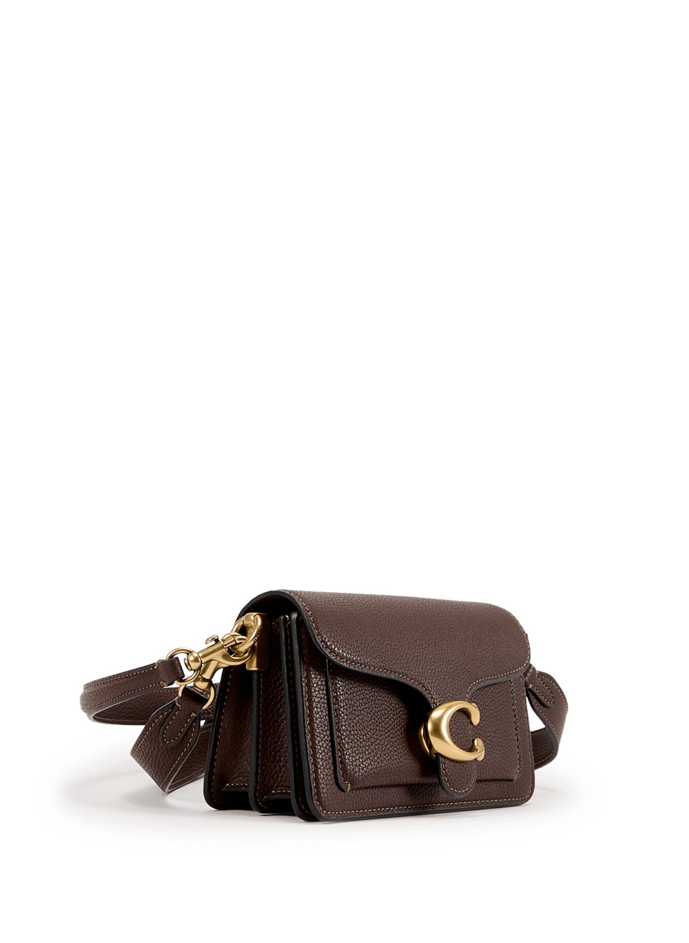 Sac à main Tabby 20 en cuir de vache COACH Marron