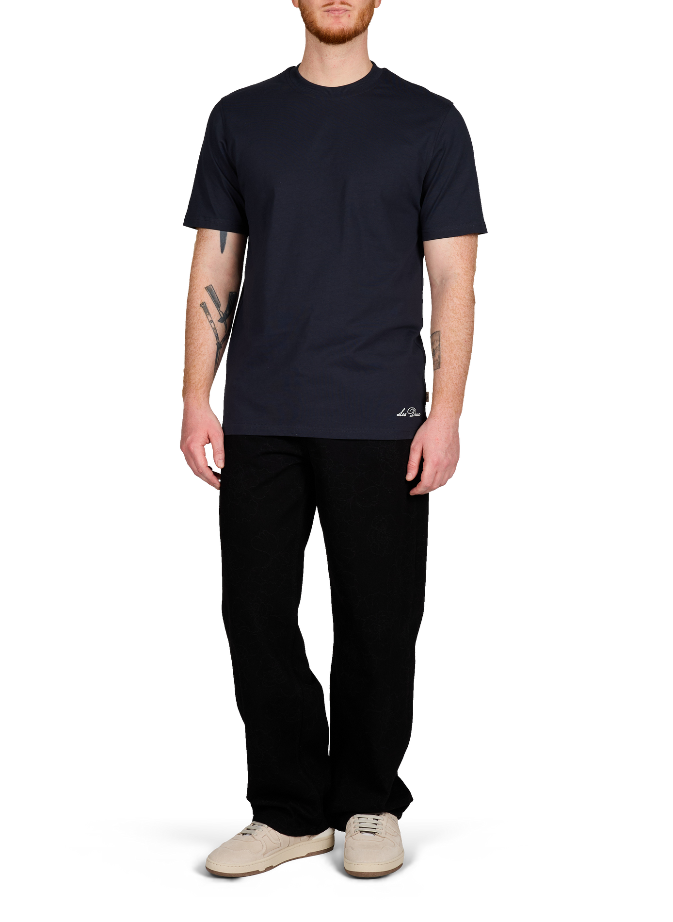 Ben Artist cotton T-shirt LES DEUX Blue