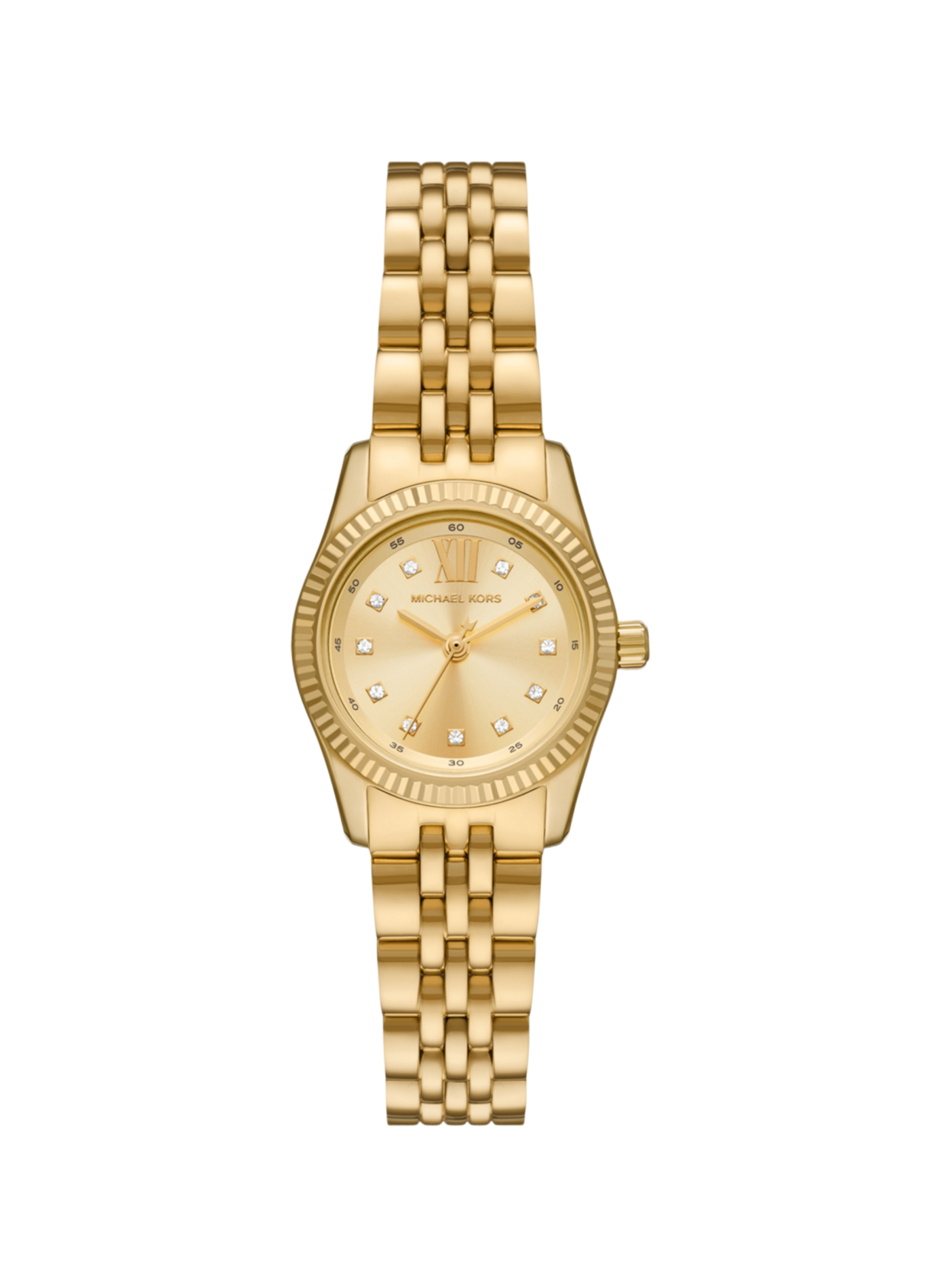 Montre quartz Petite Lexington en acier inoxydable MICHAEL KORS MONTRES Doré