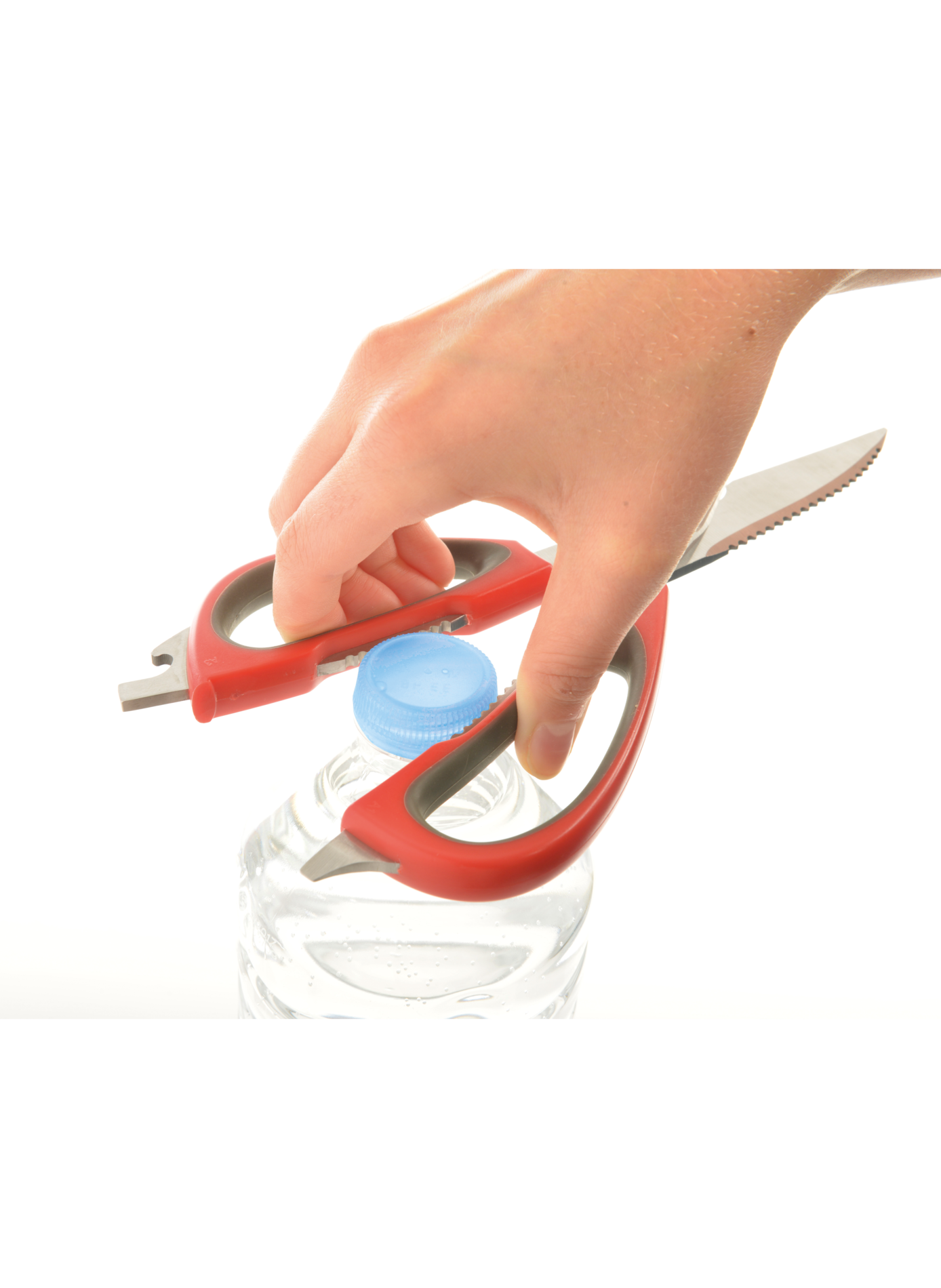 Multifunctional kitchen scissors MASTRAD Red