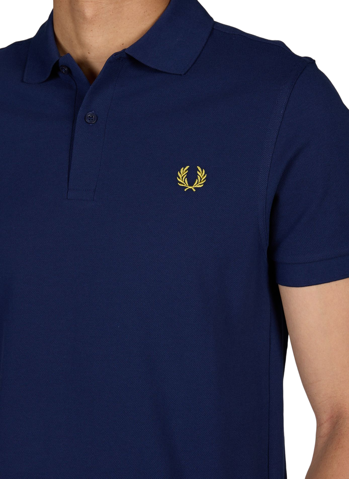 Piqué katoenen polo FRED PERRY Blauw