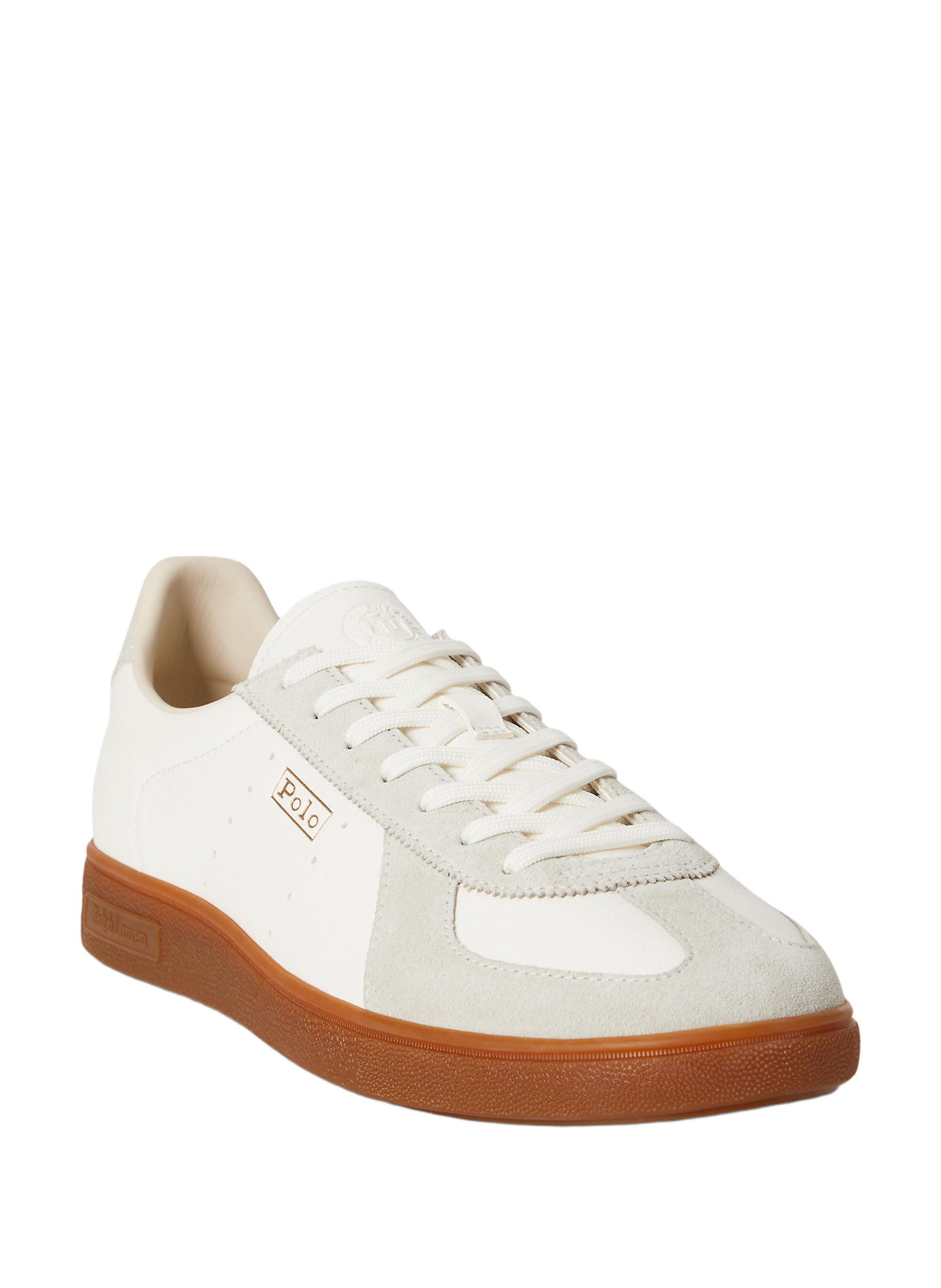 Baskets en cuir POLO RALPH LAUREN Blanc