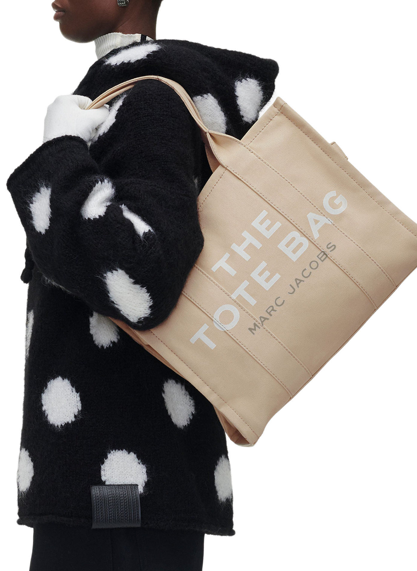 Tasche The Canvas Large Tote Bag MARC JACOBS Beige