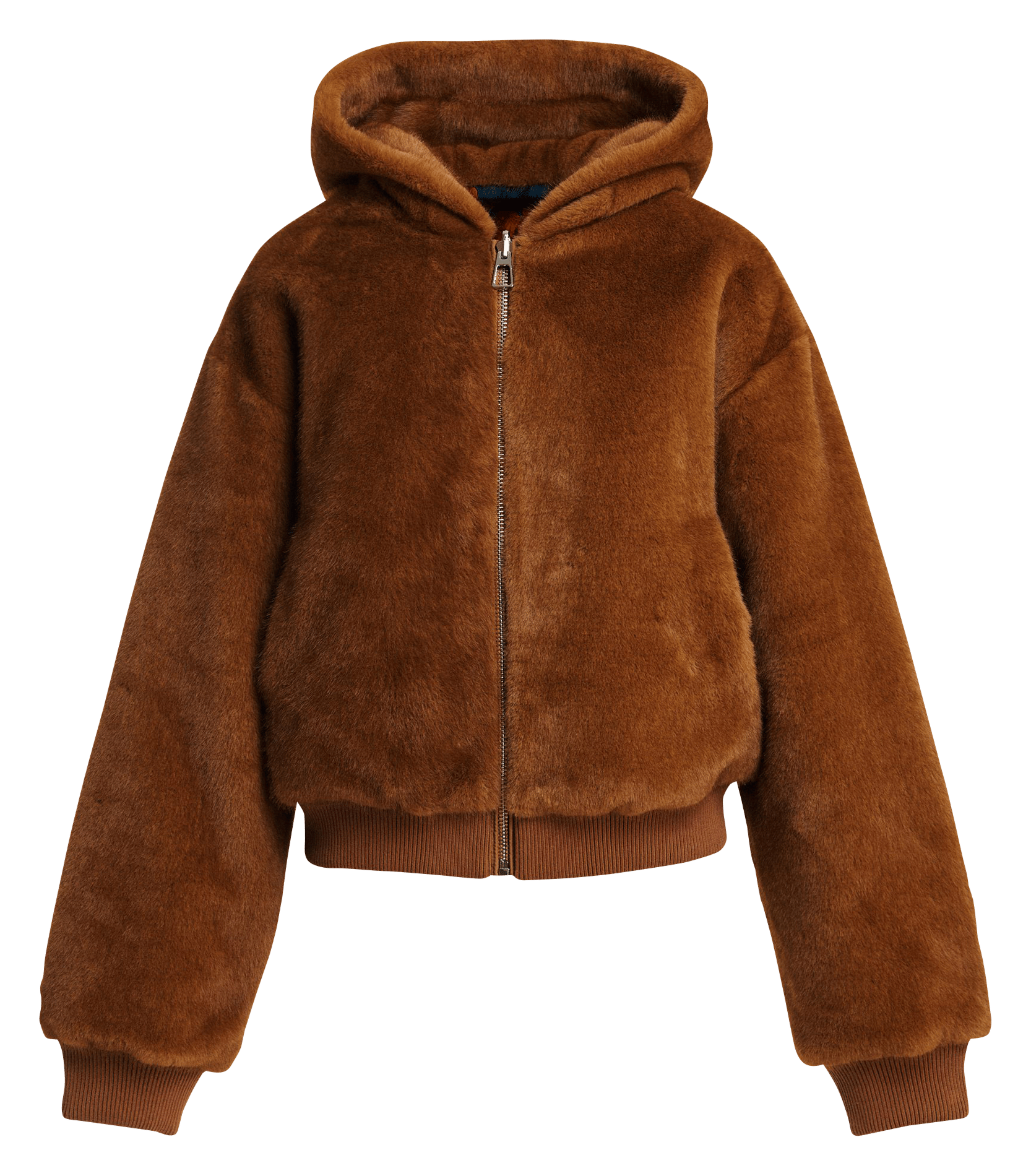 Veste à capuche oversize réversible kico ESSENTIEL ANTWERP Marron